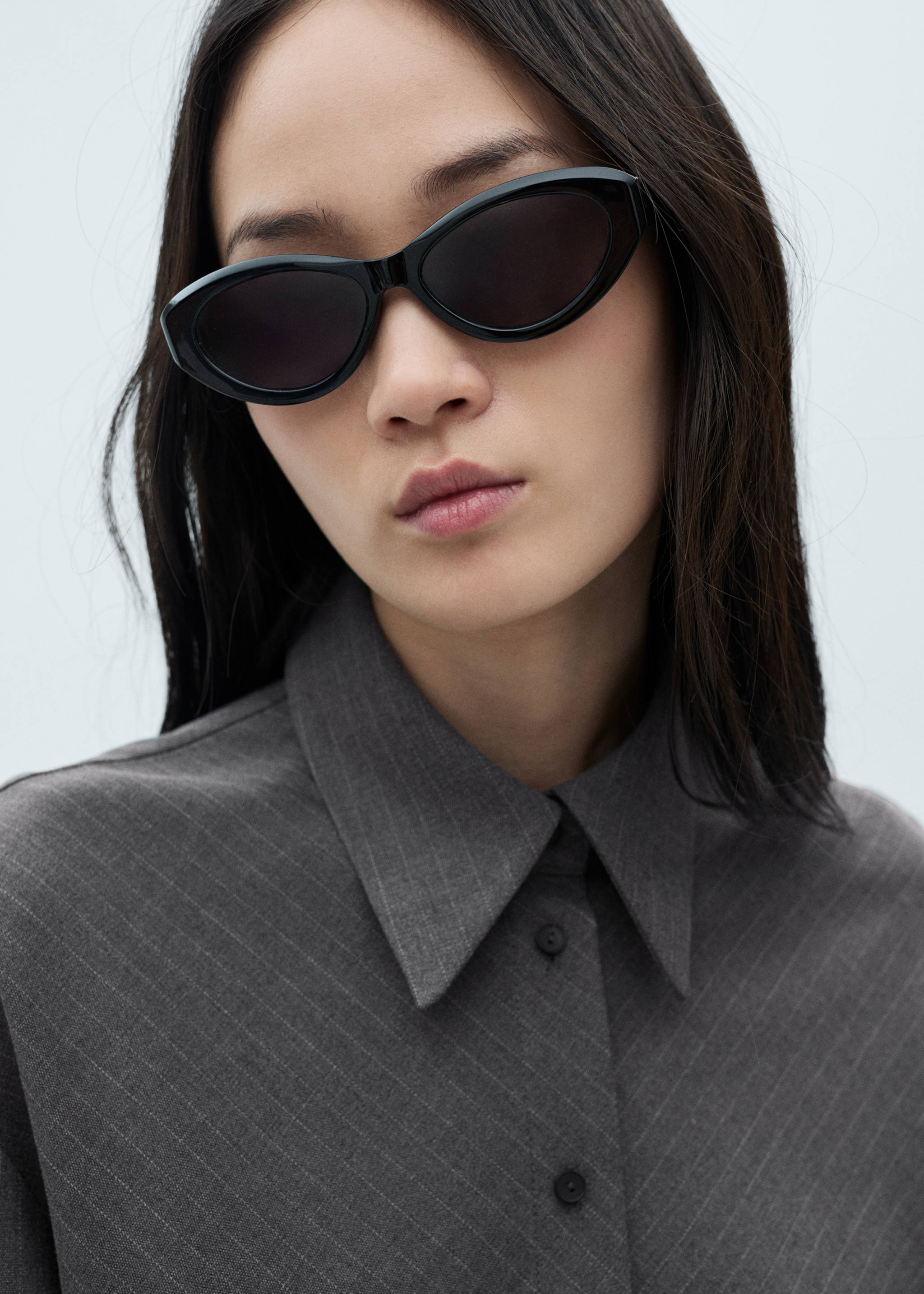 Vestido camisero raya diplomática - Details of the article 1