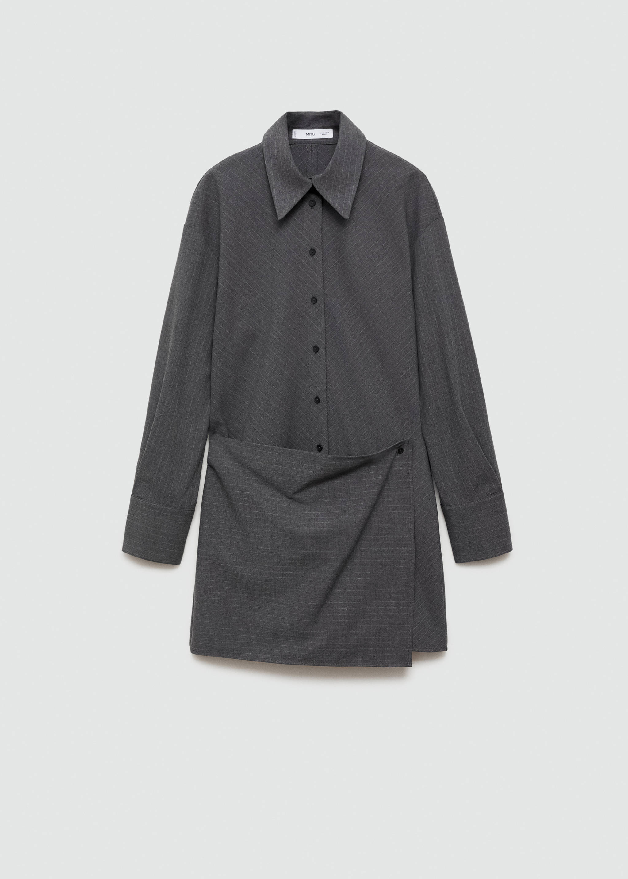 Vestido camisero raya diplomática - Article without model