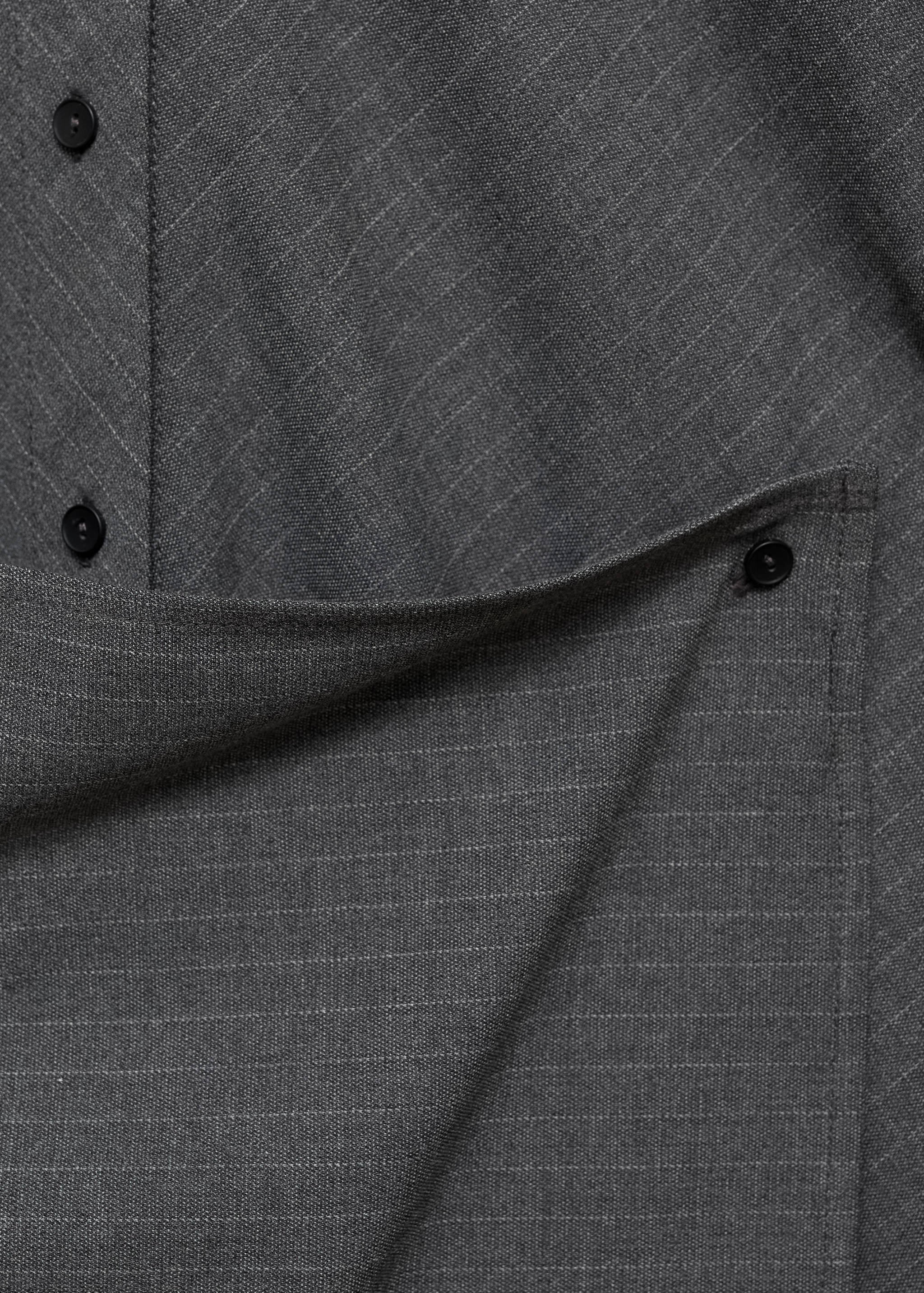 Vestido camisero raya diplomática - Details of the article 0