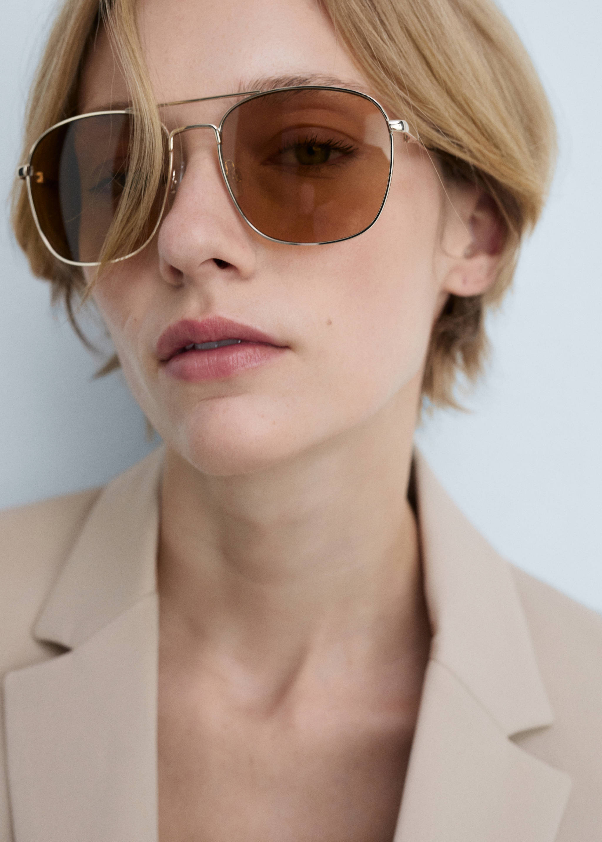 Fitted suit blazer - Details of the article 1