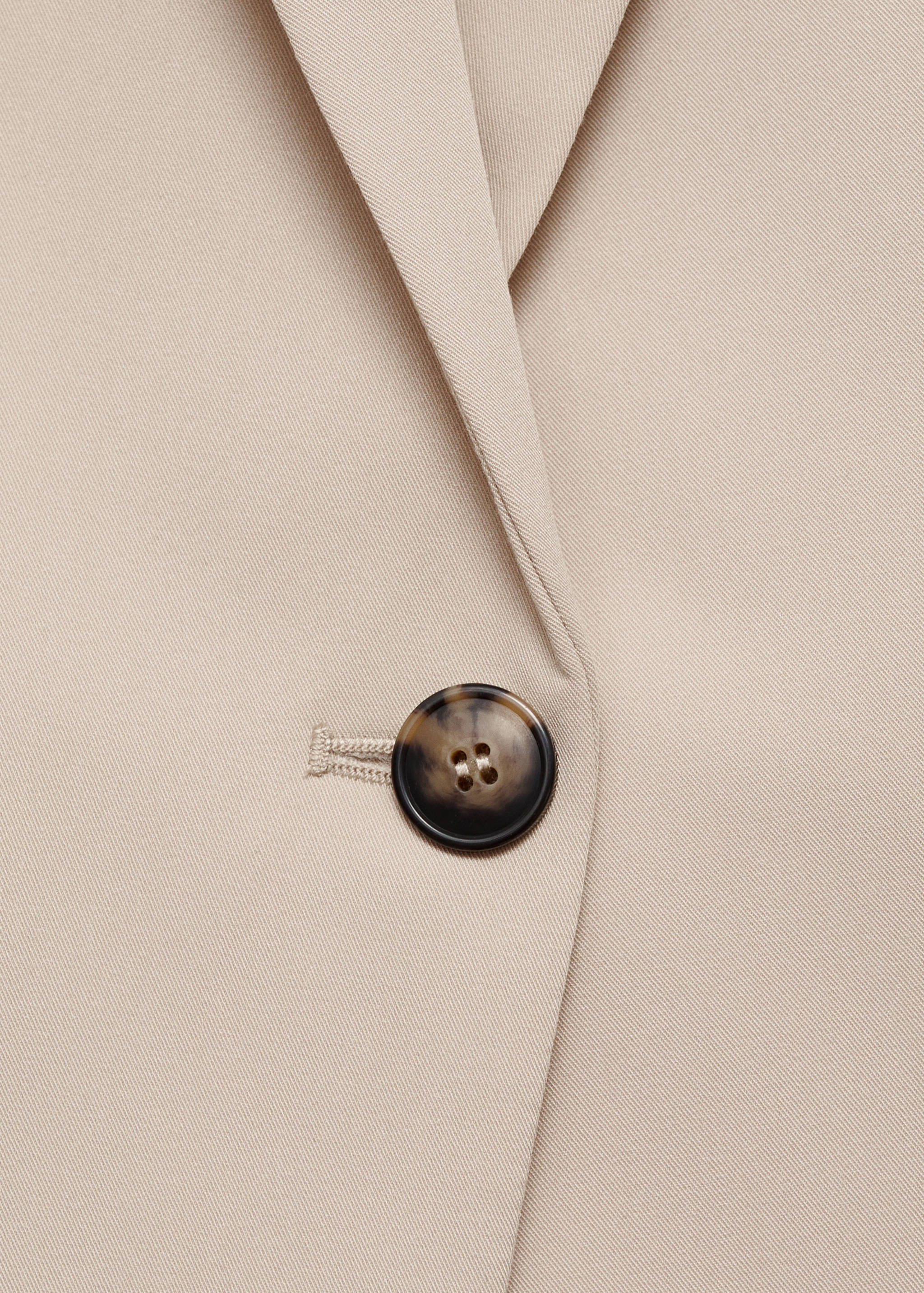 Fitted suit blazer - Details of the article 8