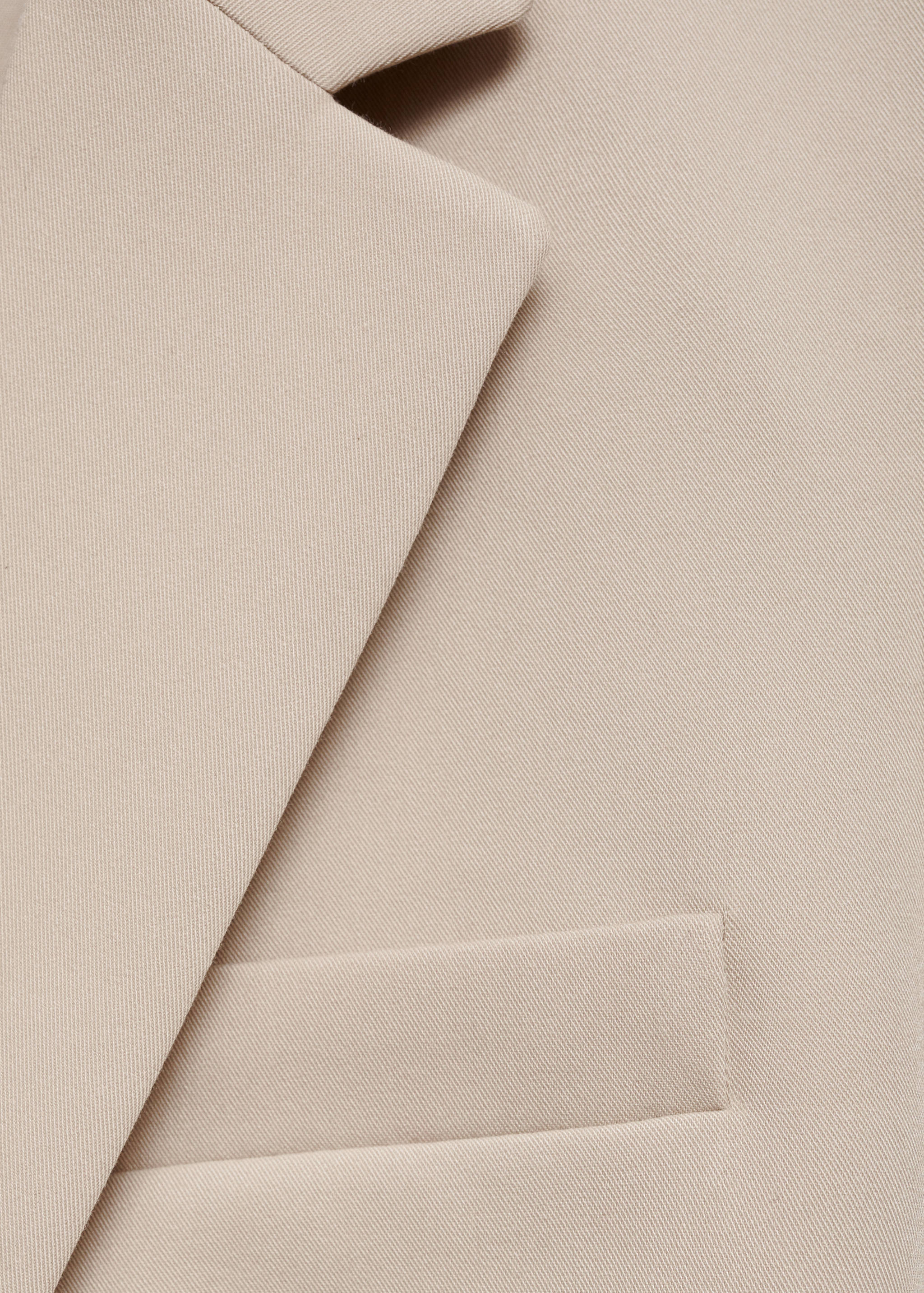 Fitted suit blazer - Details of the article 0