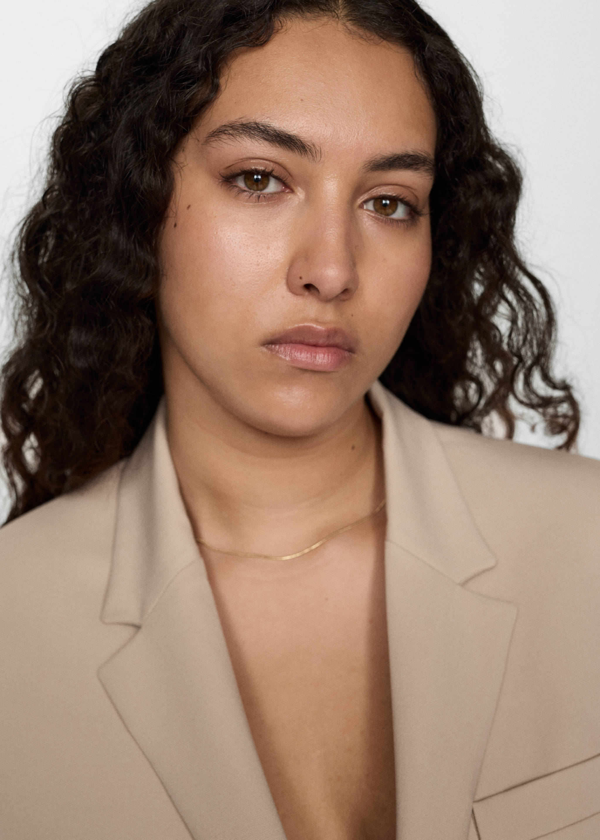 Fitted suit blazer - Details of the article 4