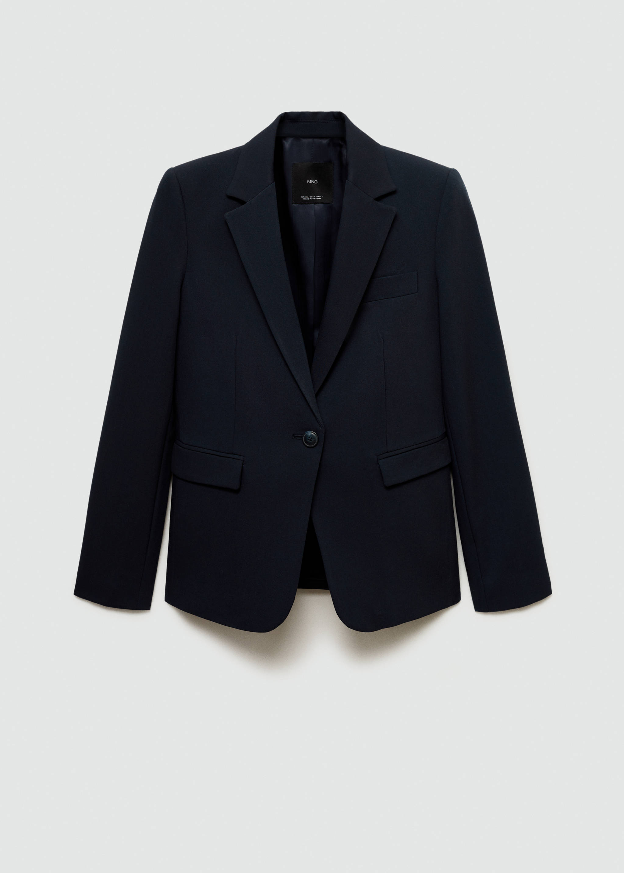 Fitted suit blazer - Article without model
