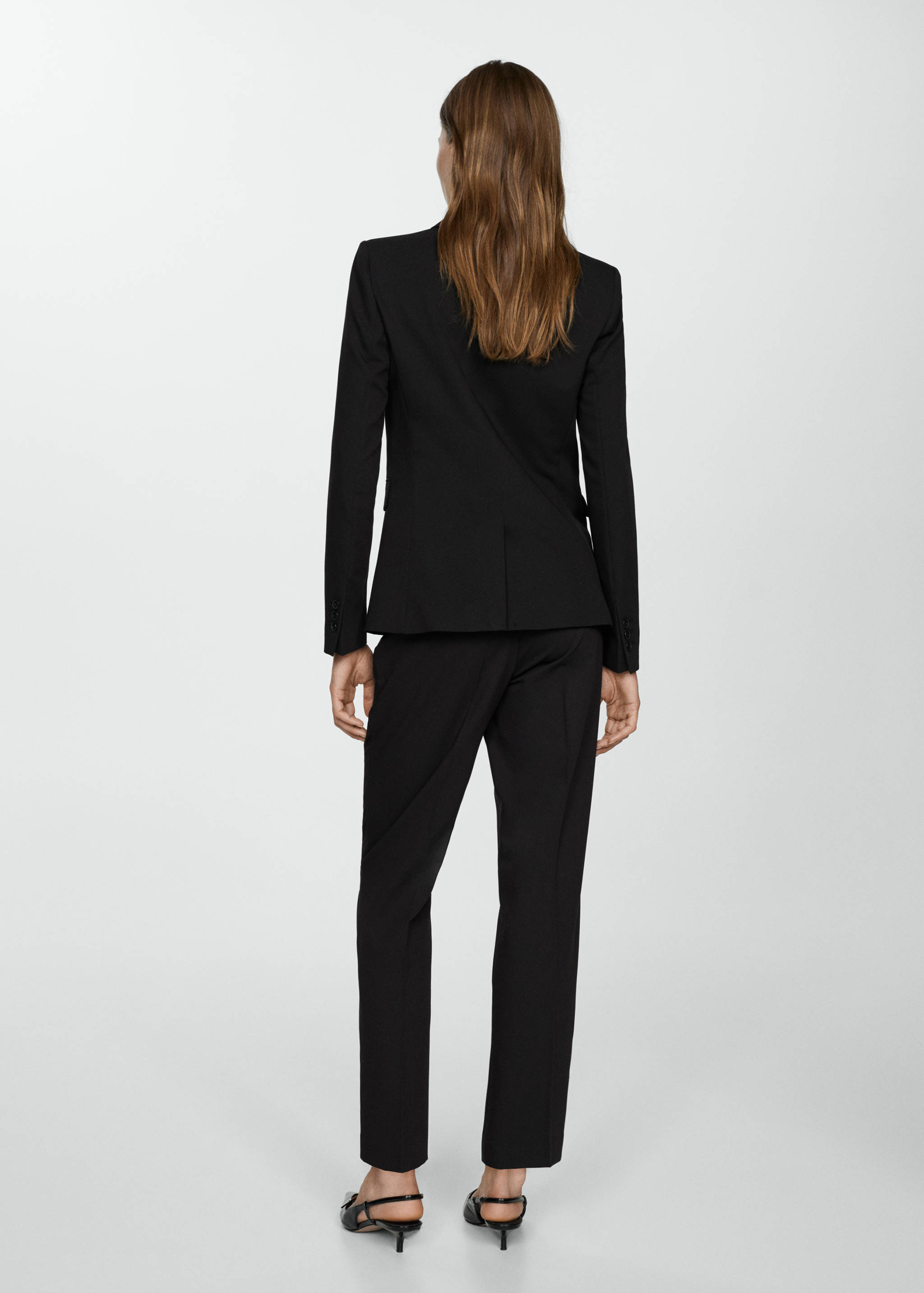 Blazer traje entallada - Reverso del artículo