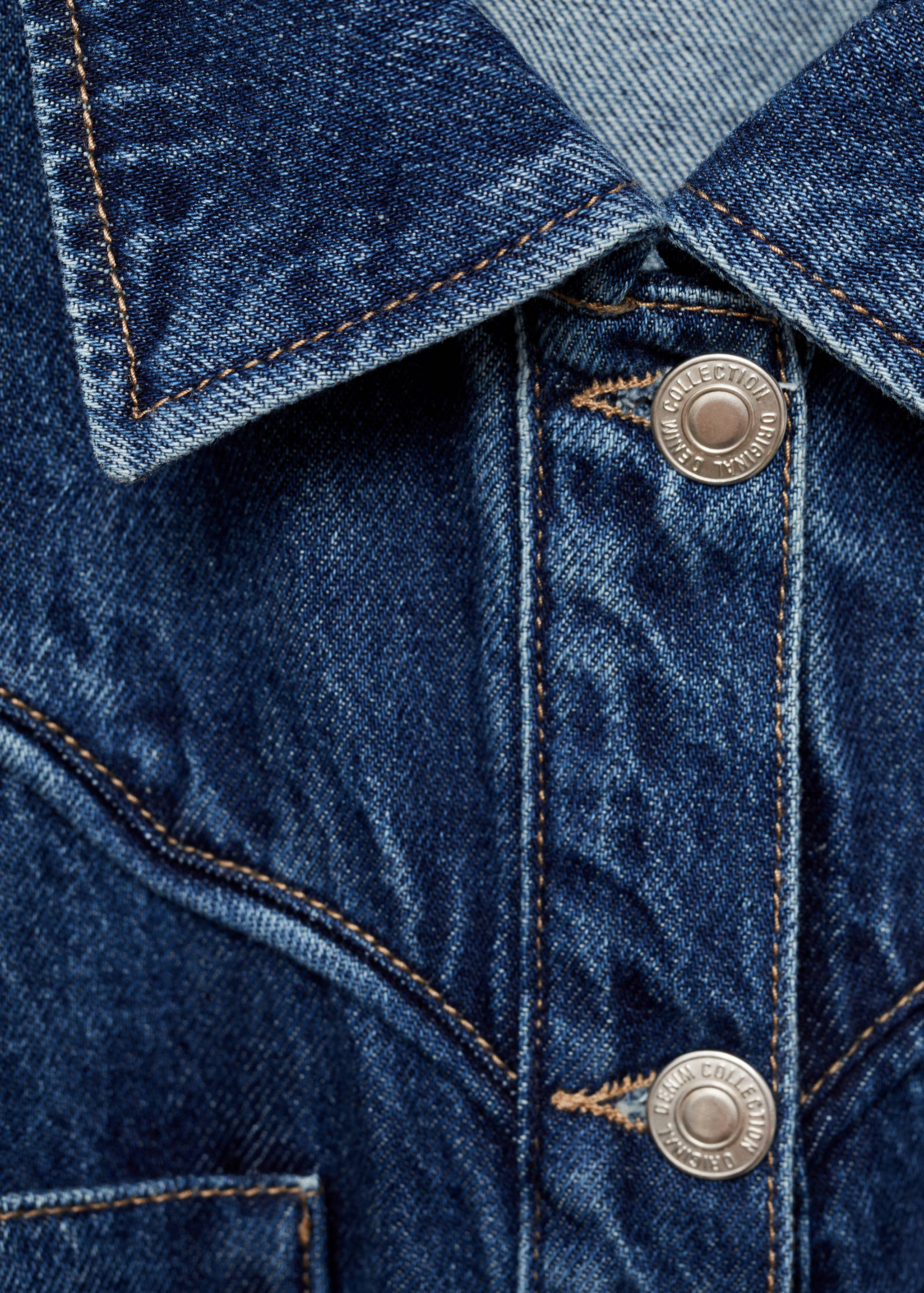 Langer Jeans-Jumpsuit - Detail des Artikels 8