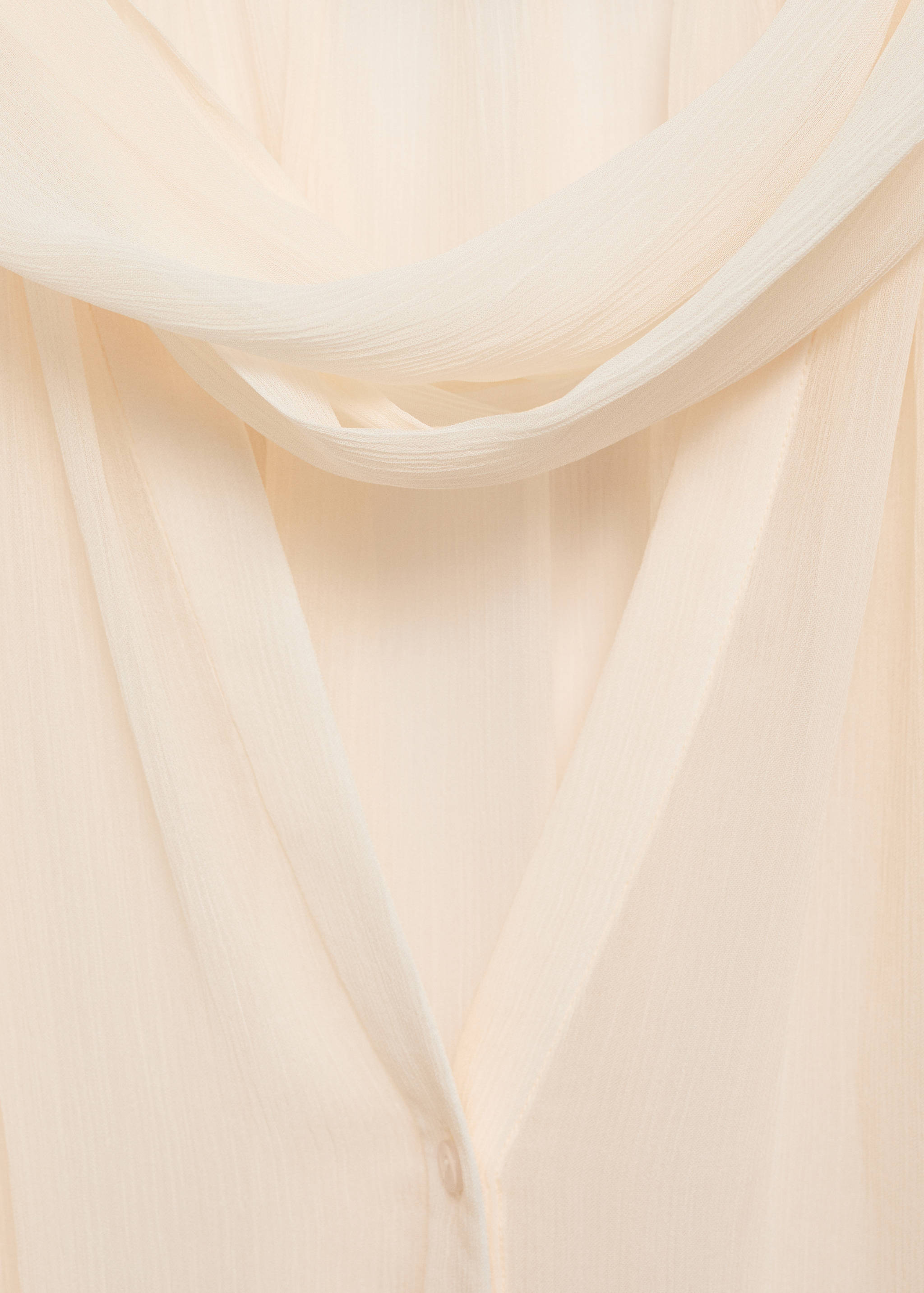 Blusa lazo manga abullonada - Detalle del artículo 8