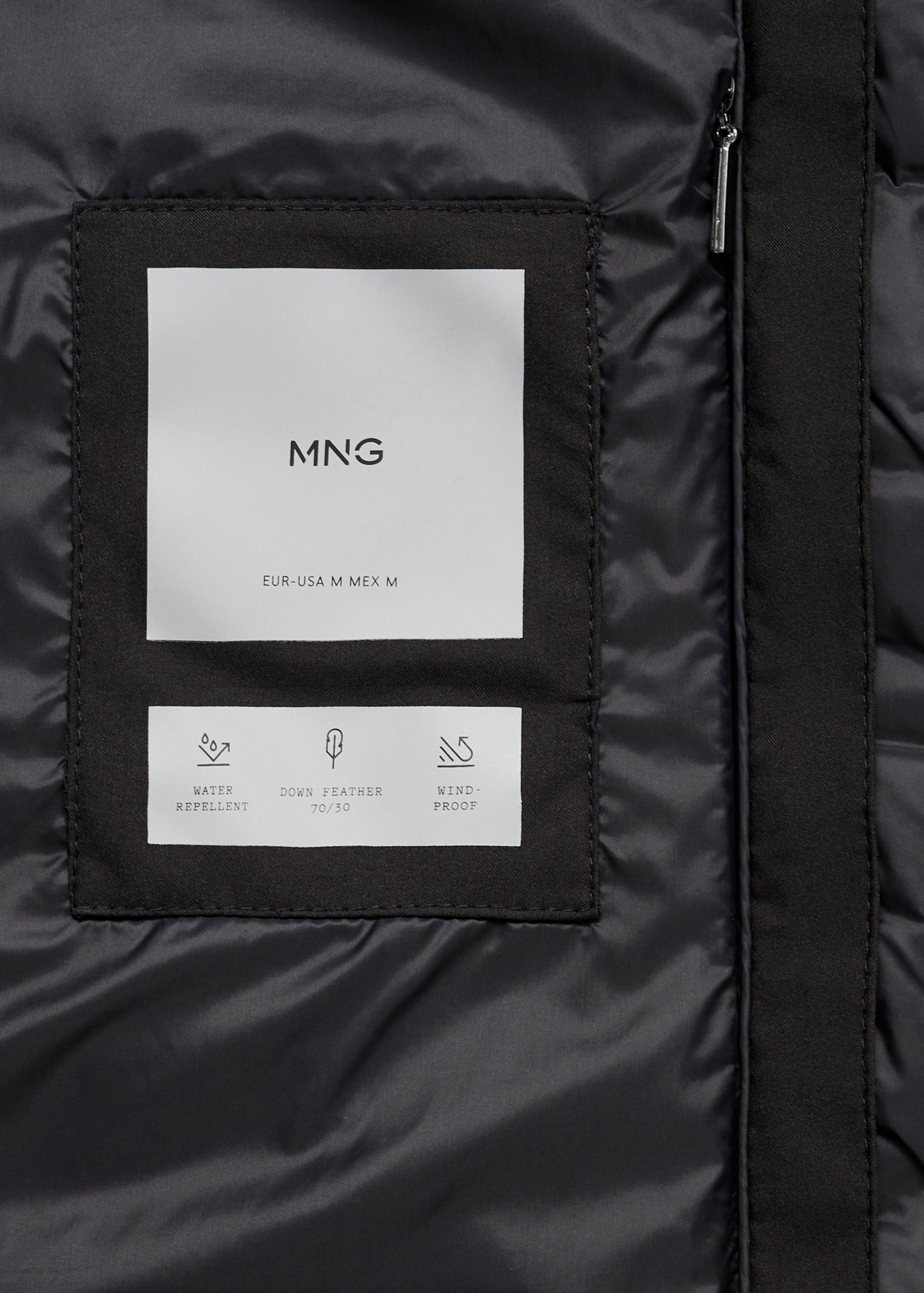 Chaqueta water repellent relleno pluma - Detalle del artículo 0