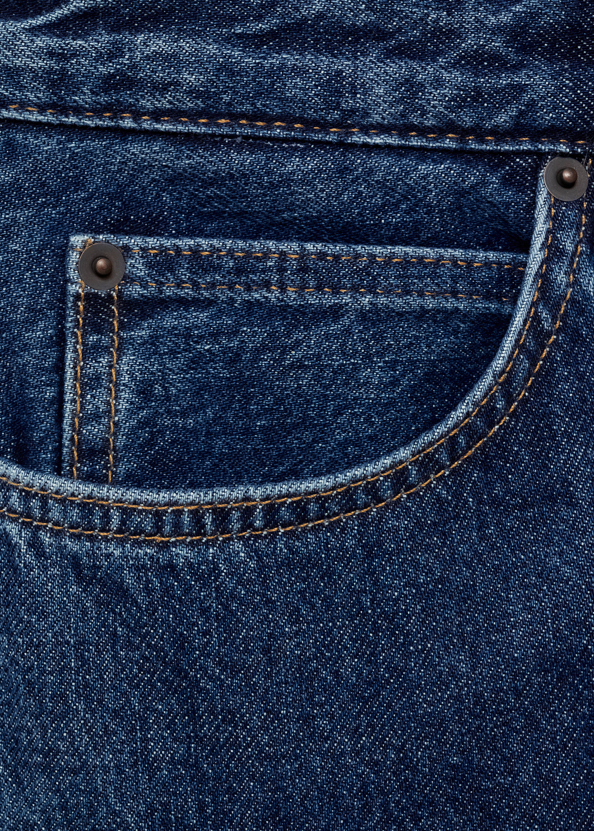 Jeans relaxed-fit riga stirata - Dettaglio dell'articolo 0