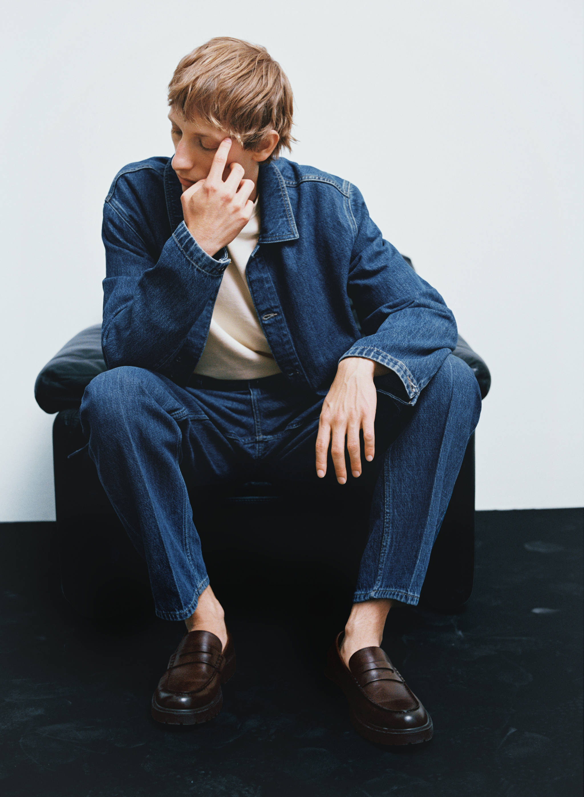 Jeans relaxed-fit riga stirata - Dettaglio dell'articolo 5