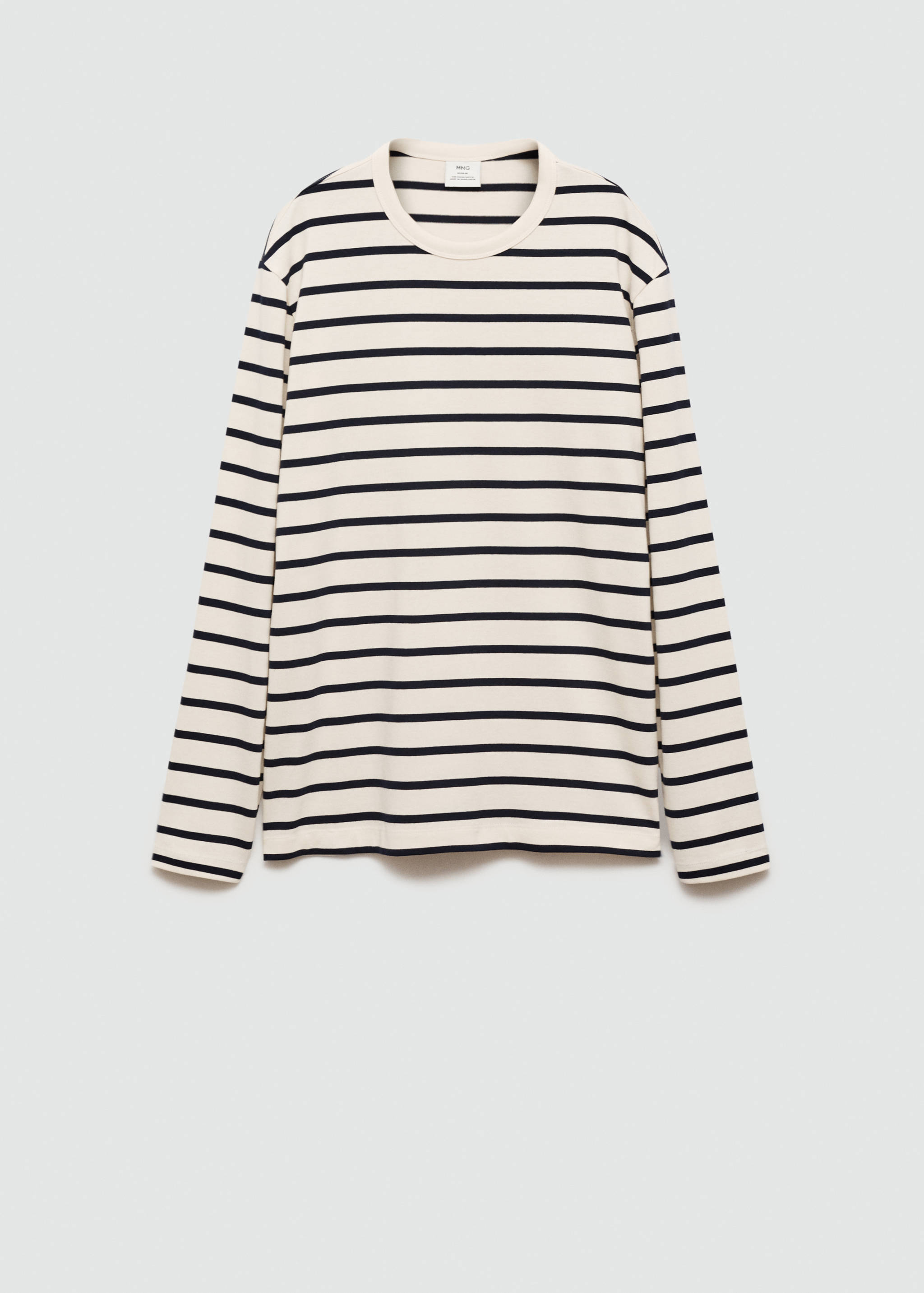 Striped long sleeves t-shirt - Article without model