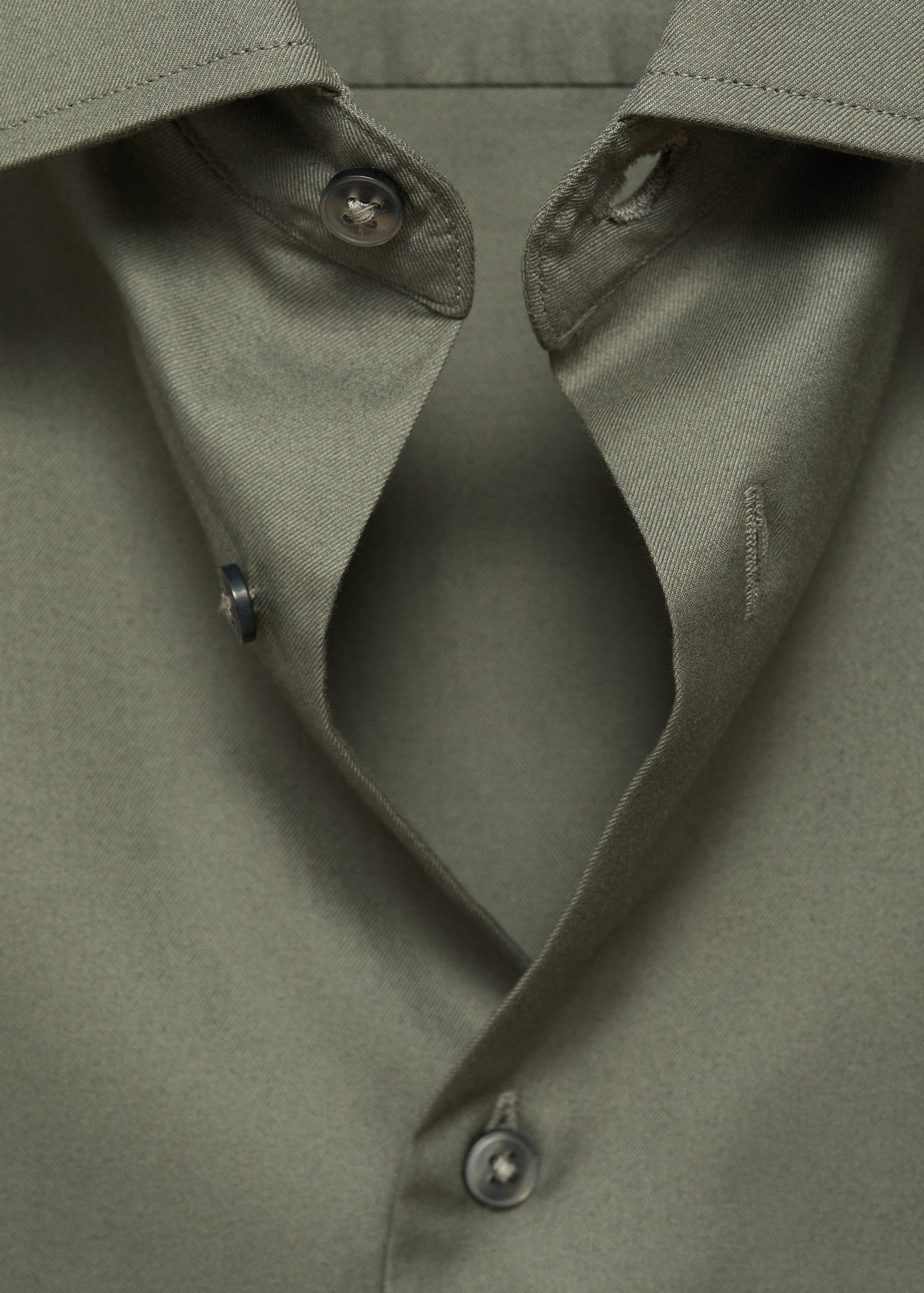 Regular-Fit-Hemd aus 100 % Baumwolle - Detail des Artikels 8