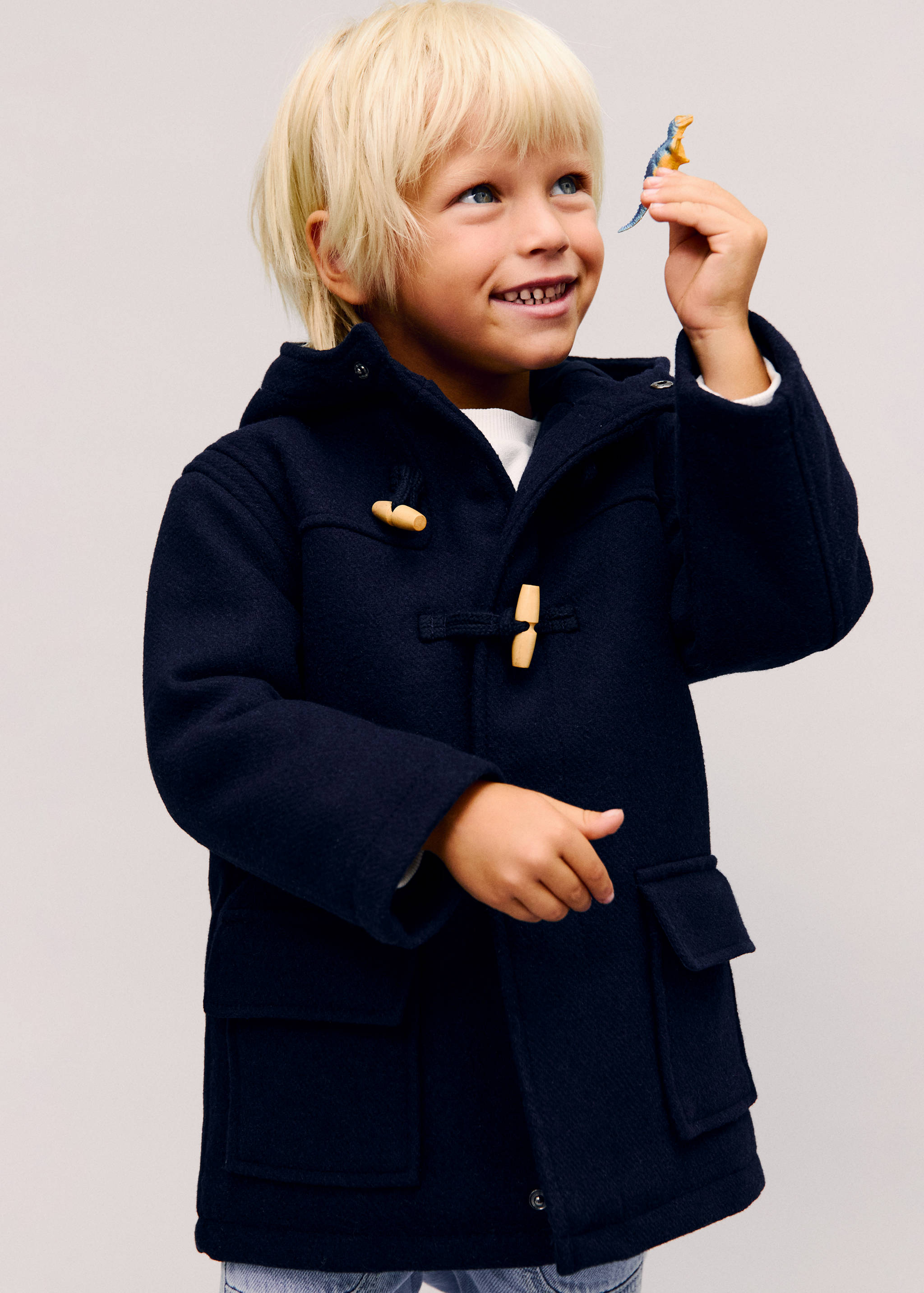 Long hooded coat - Details of the article 5