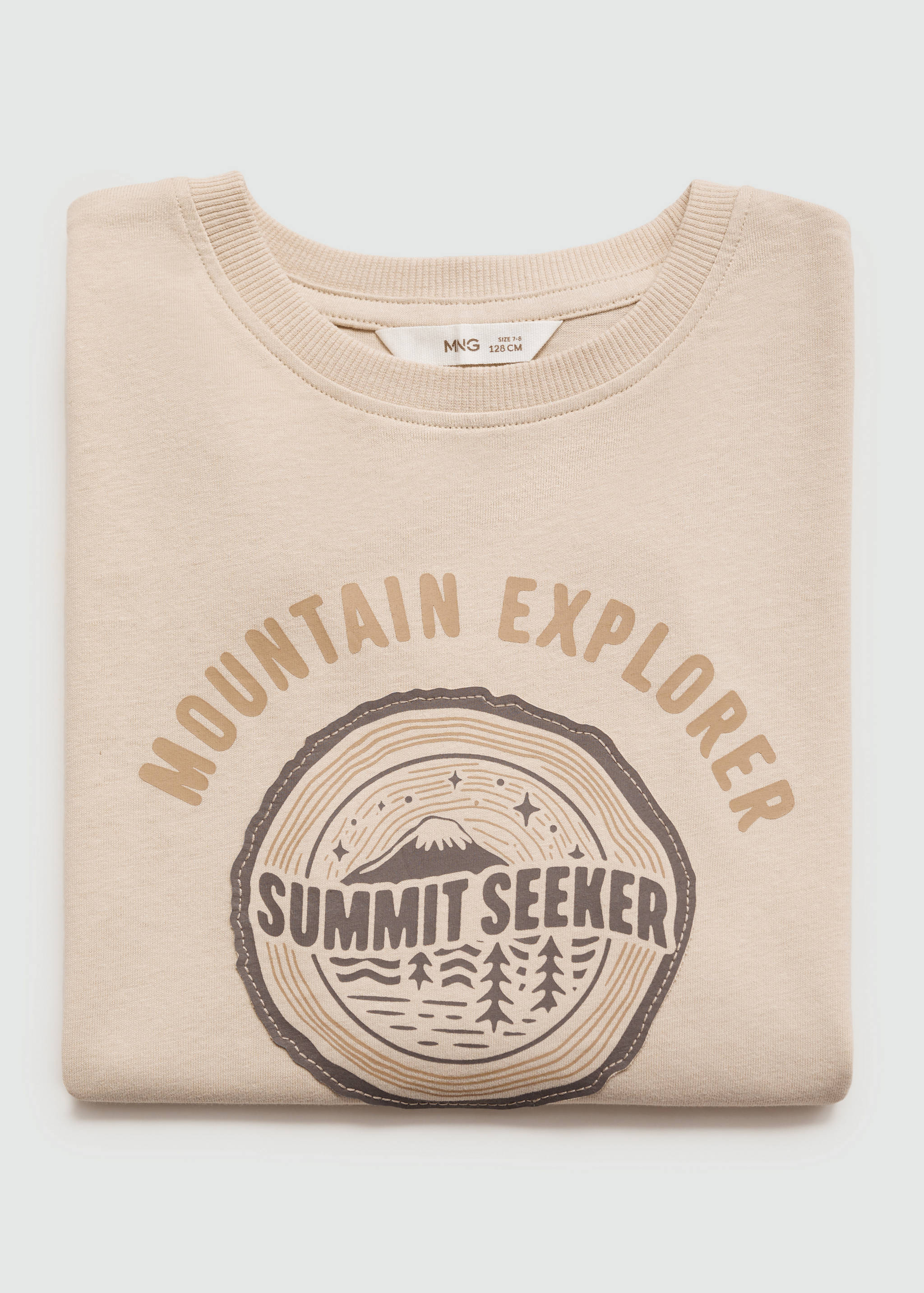 Printed cotton-blend T-shirt - Details of the article 0