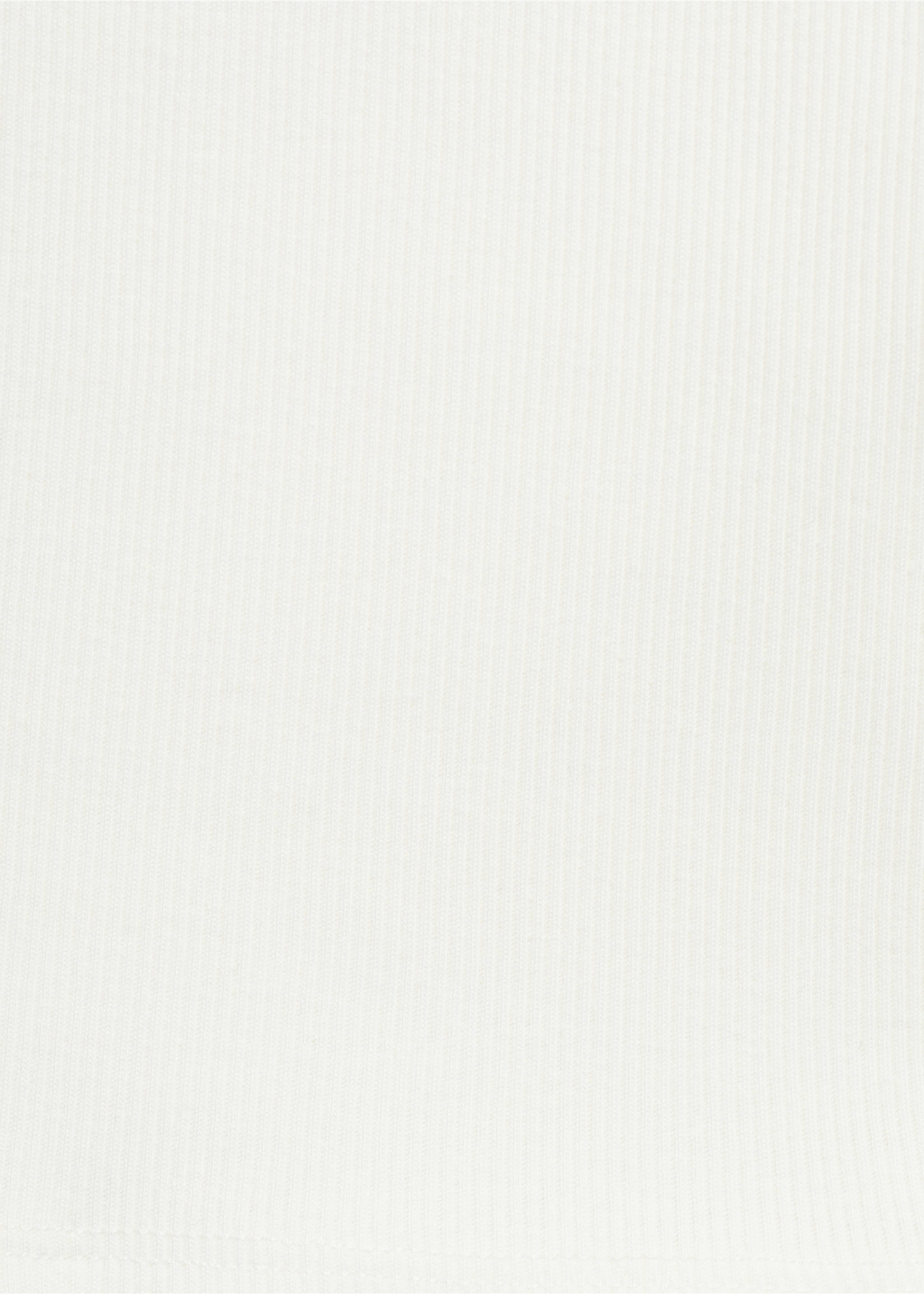 Long sleeve cotton t-shirt - Details of the article 8, Off White. Ref: 77035987-00.