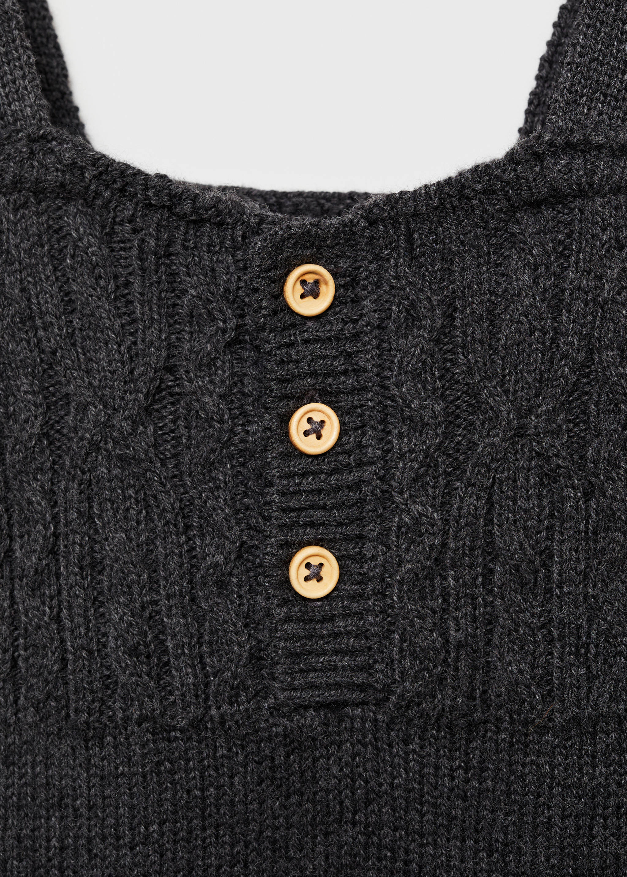Cotton-knit romper - Details of the article 8