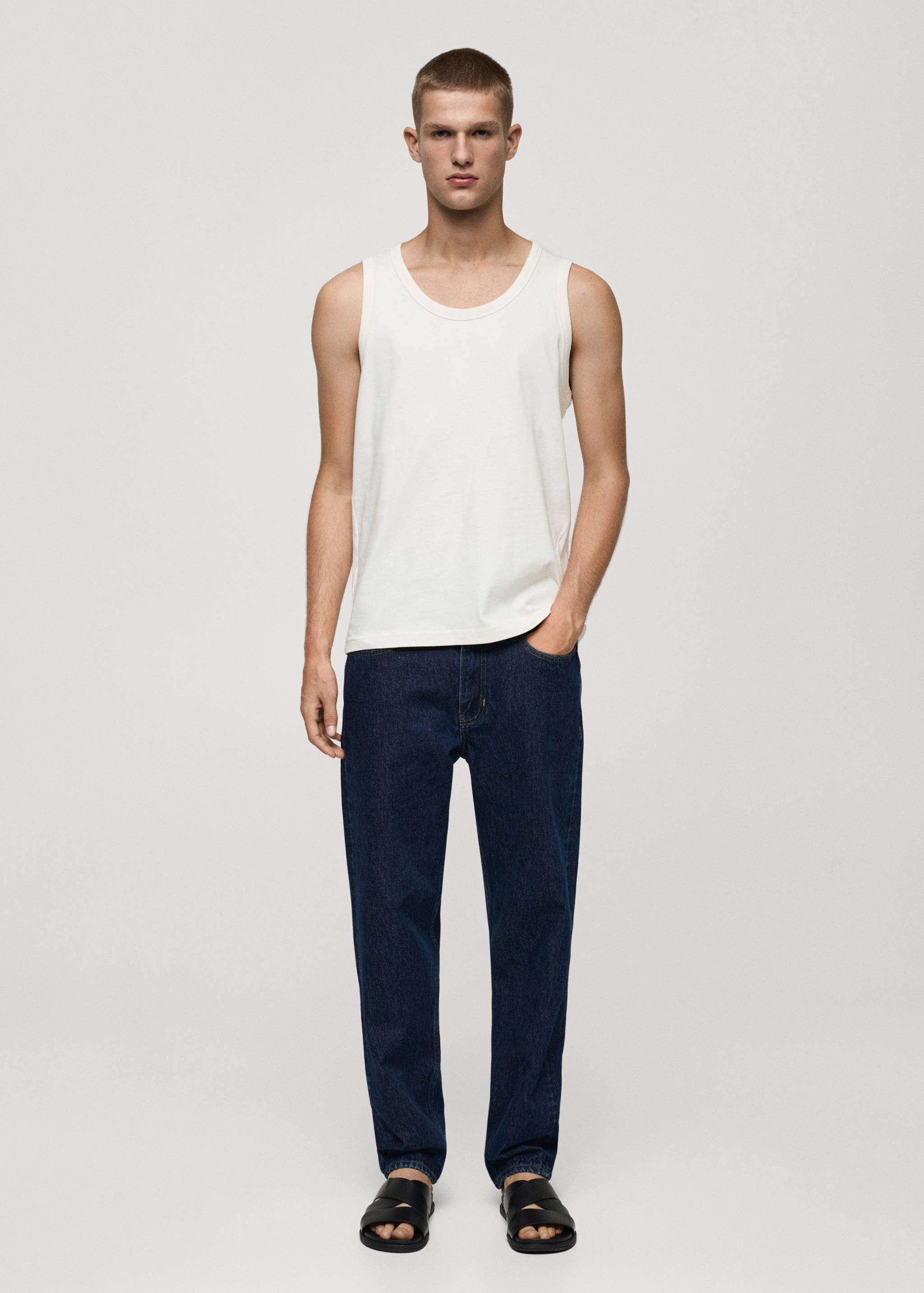 100% cotton tank top - General plane