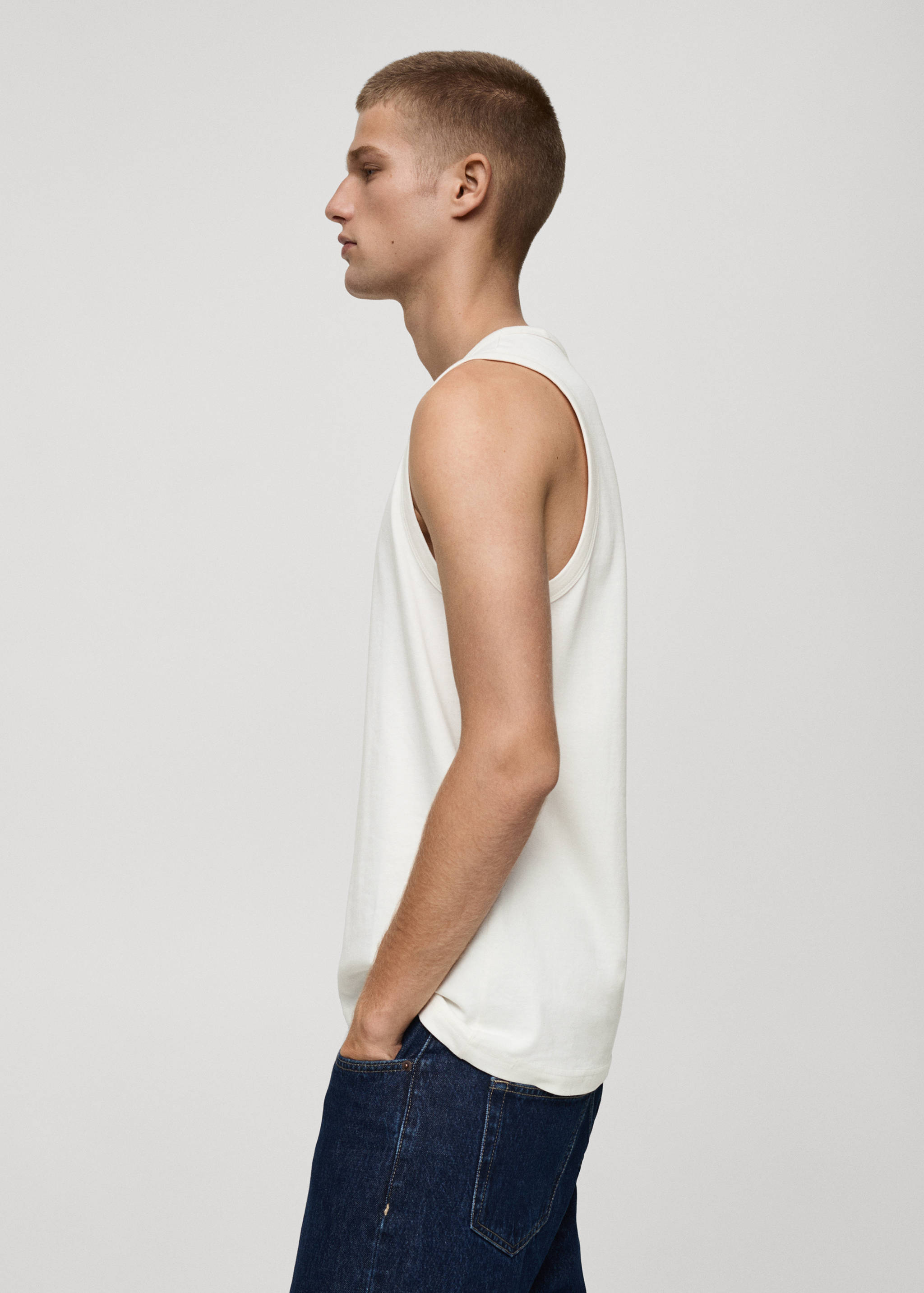 100% cotton tank top - Details of the article 2
