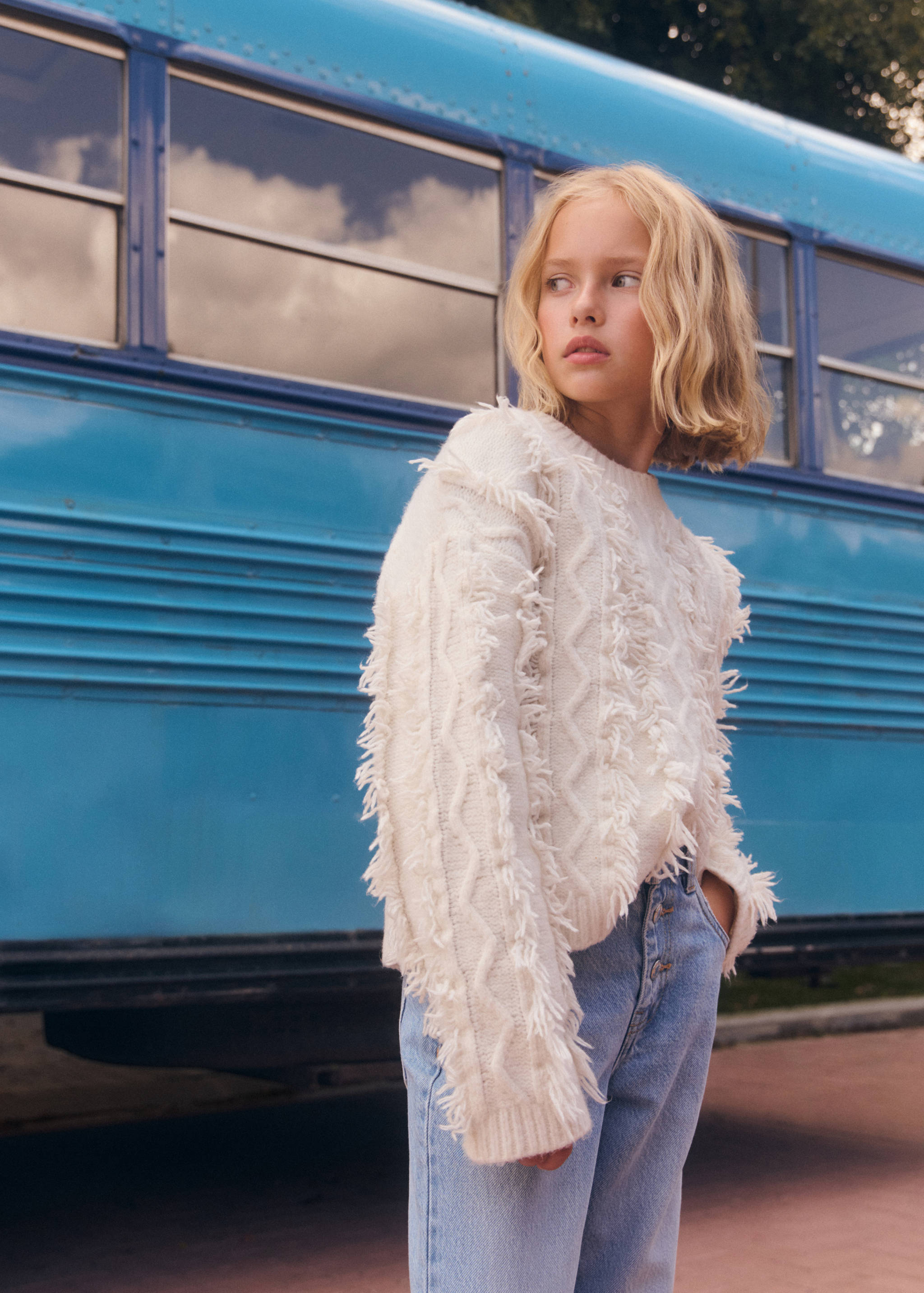 Fringes knit sweater - Details of the article 6