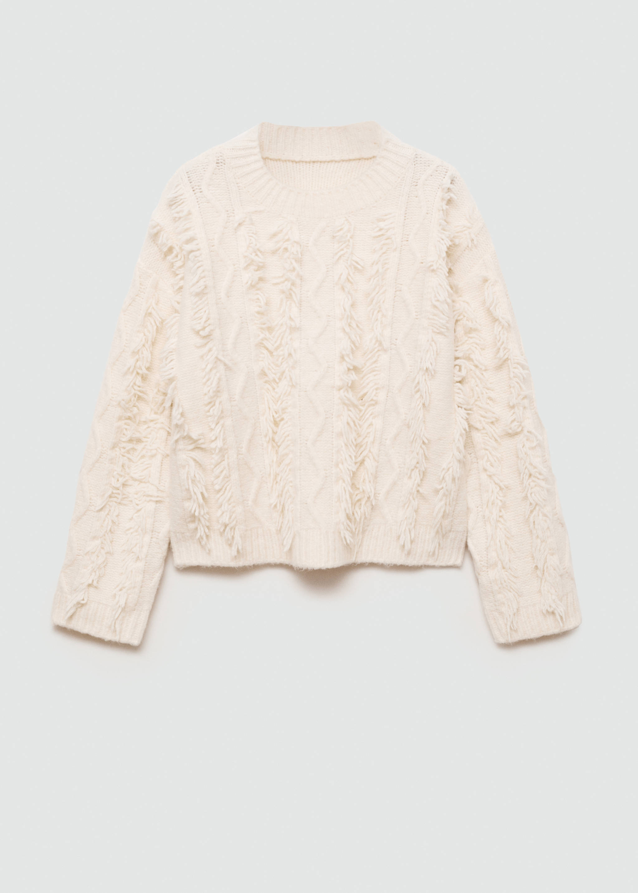 Fringes knit sweater - Article without model