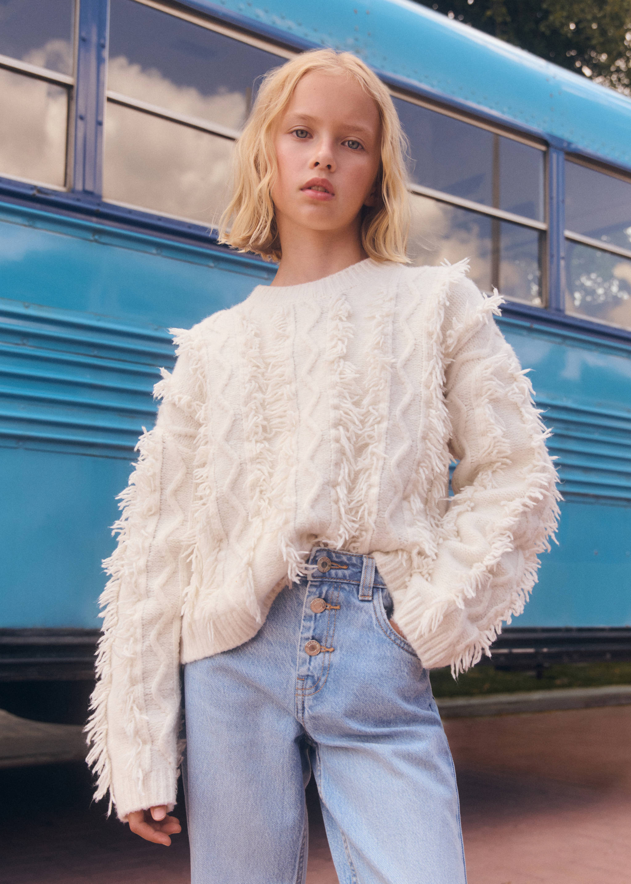 Fringes knit sweater - Details of the article 5