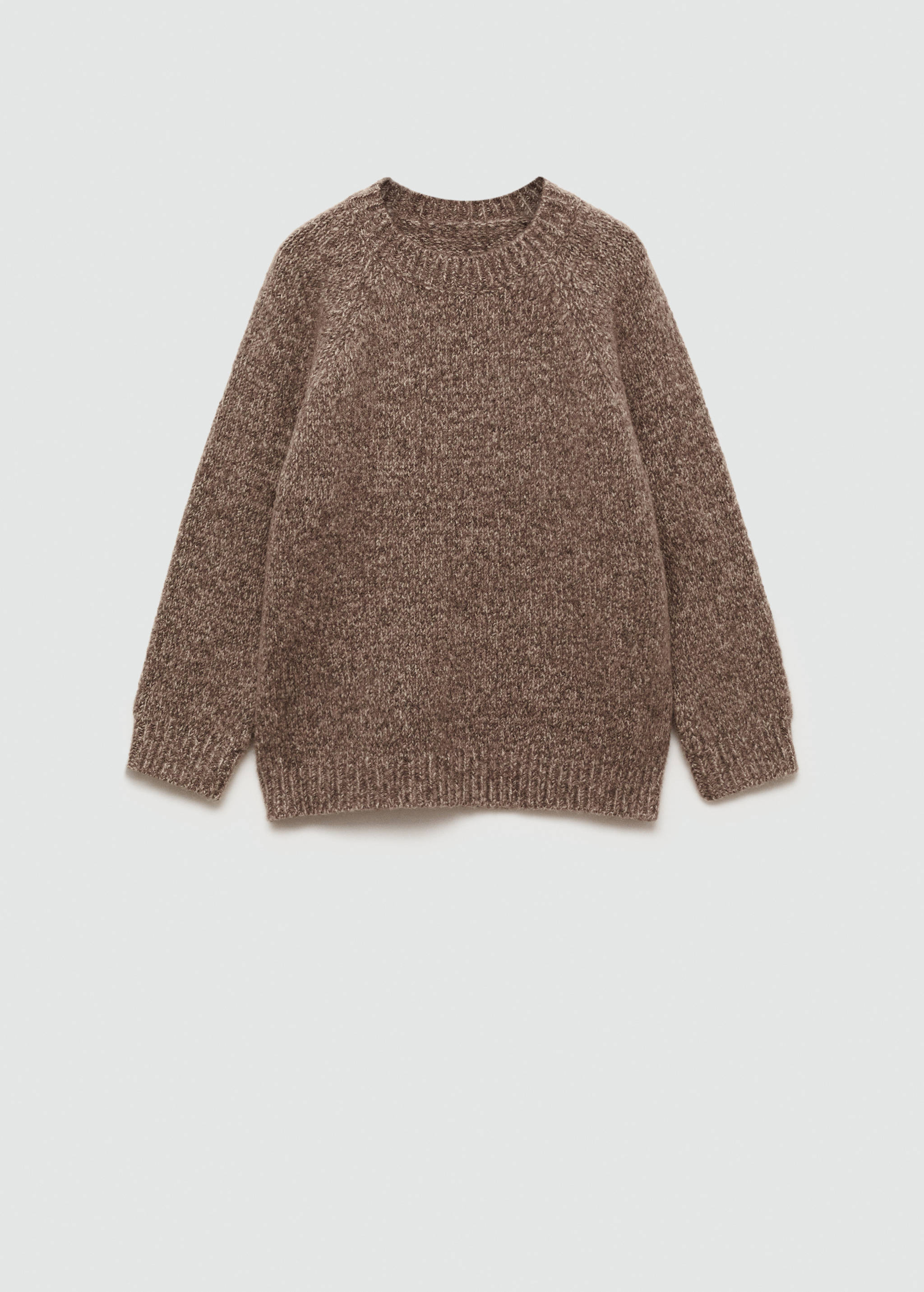 Wool-blend knit sweater - Article without model
