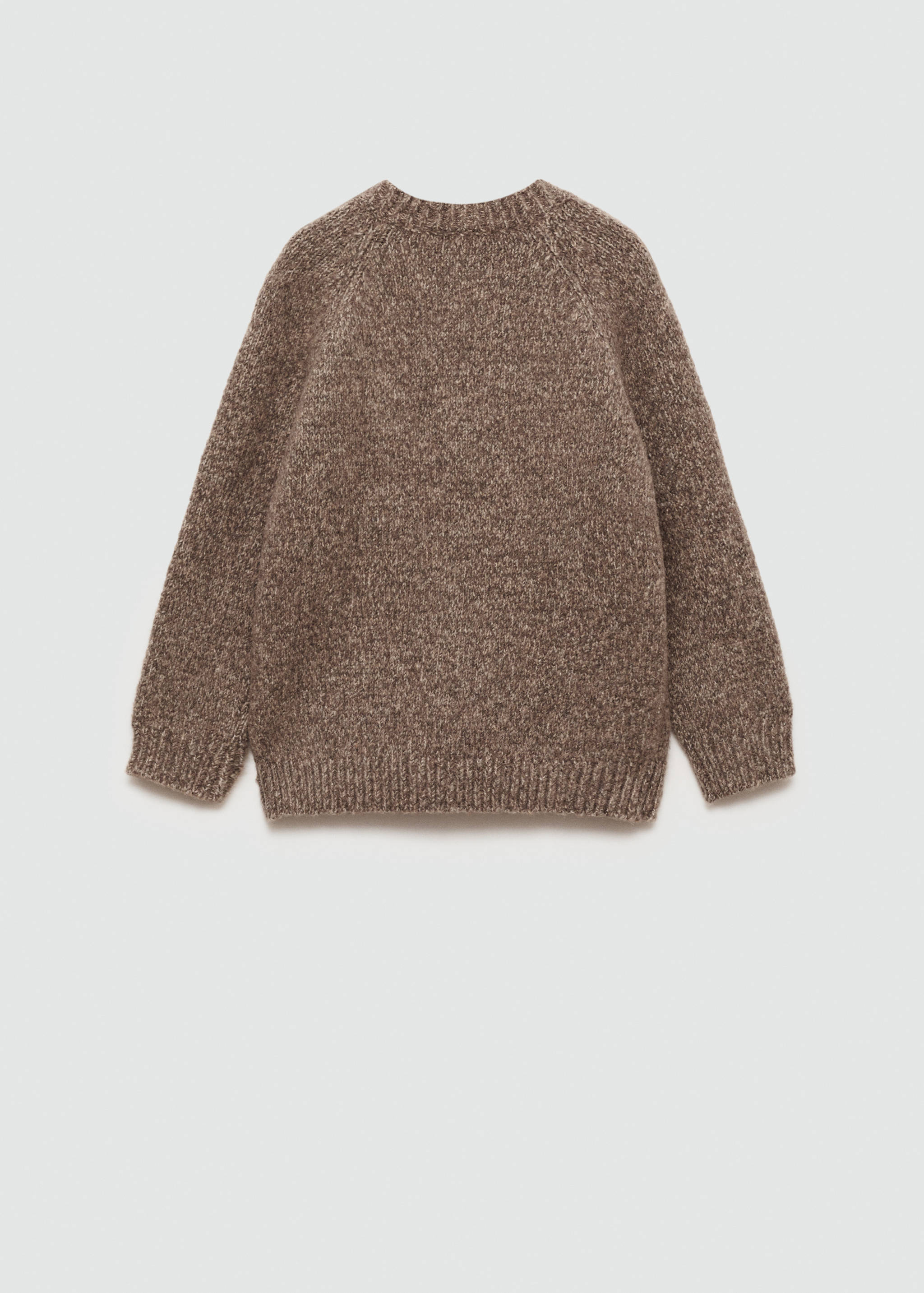 Wool-blend knit sweater - Reverse of the article