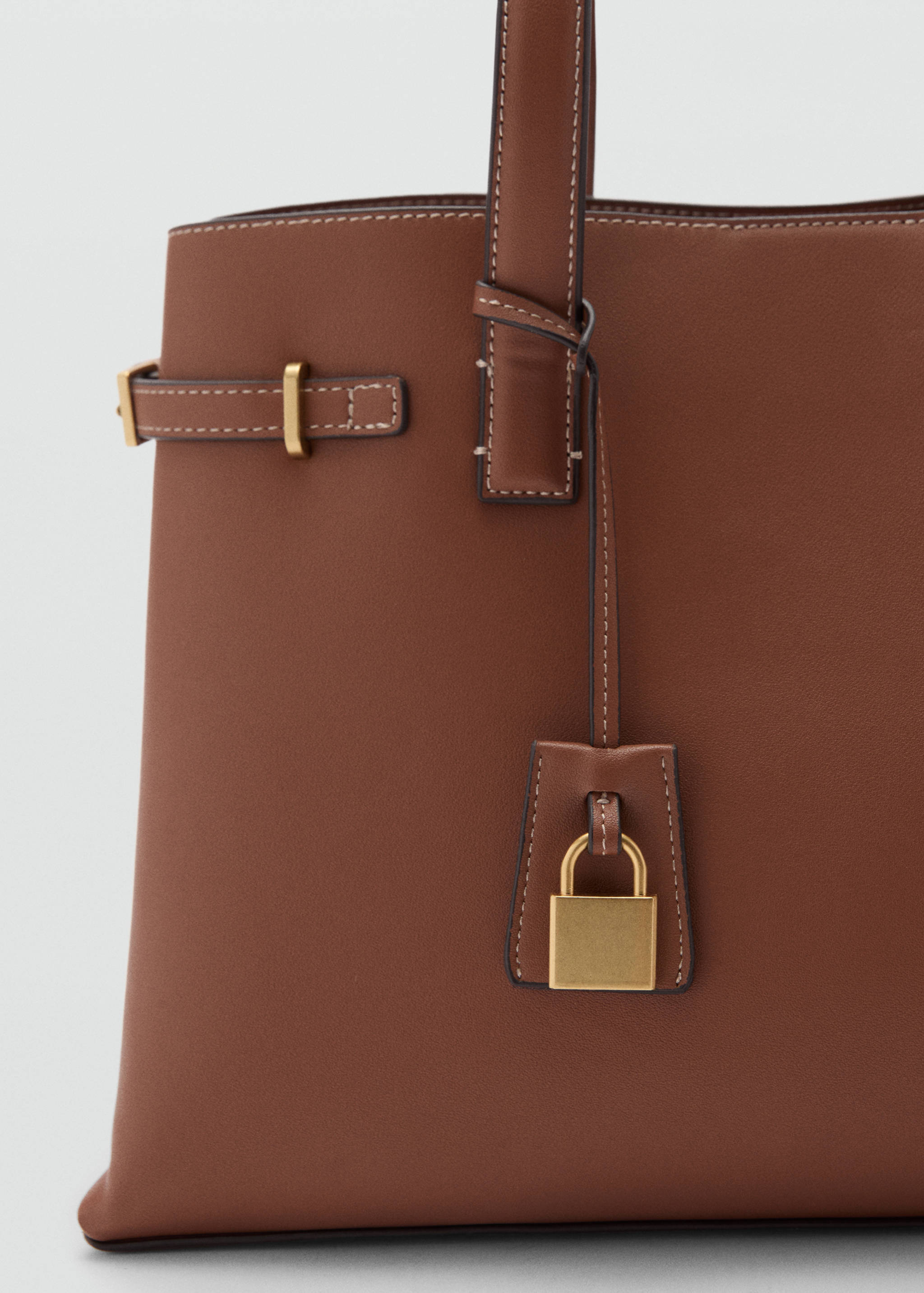 Shopper-Bag mit Vorhängeschloss - Detail des Artikels 2