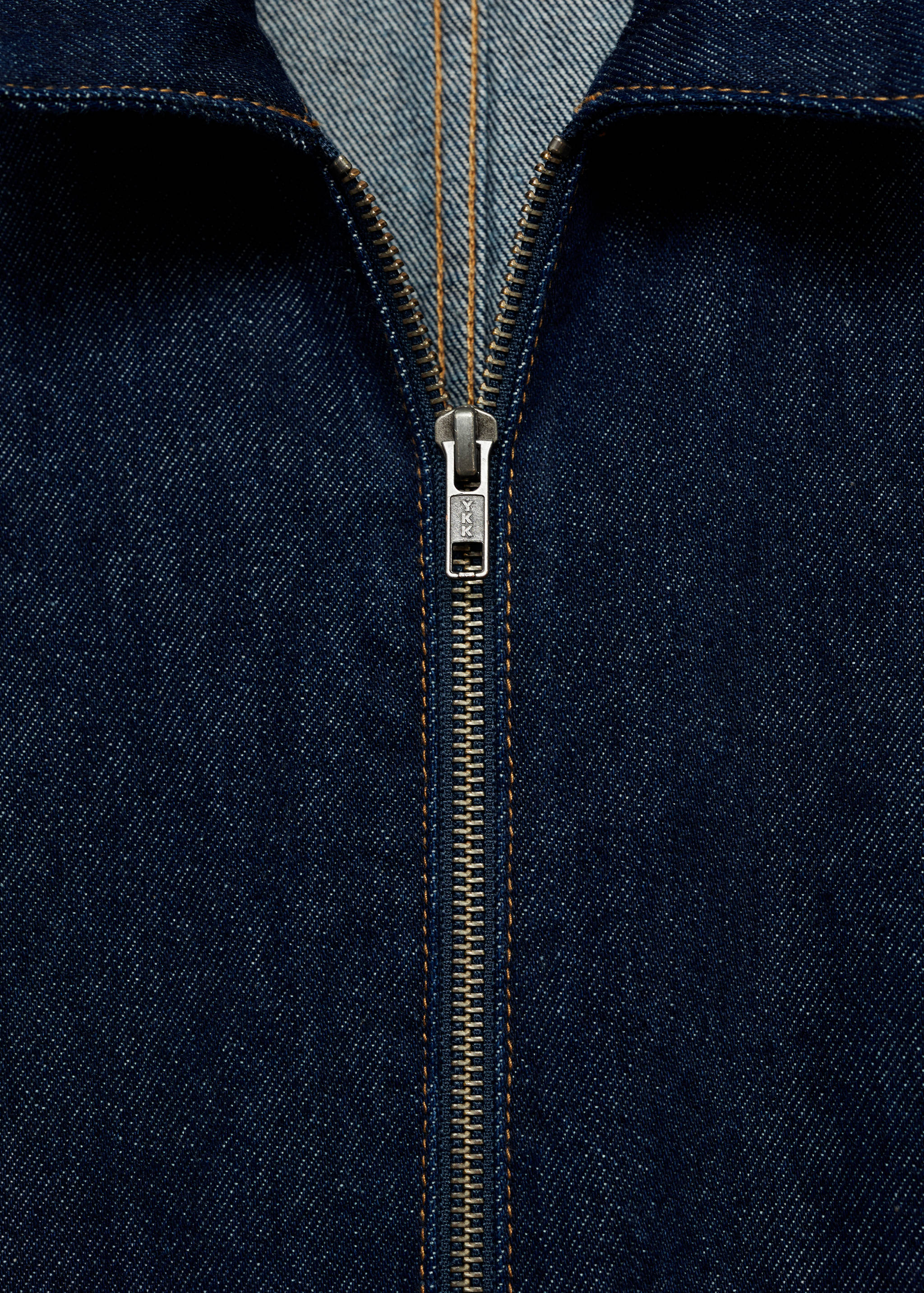 Rinse-wash denim jumpsuit - Details of the article 8