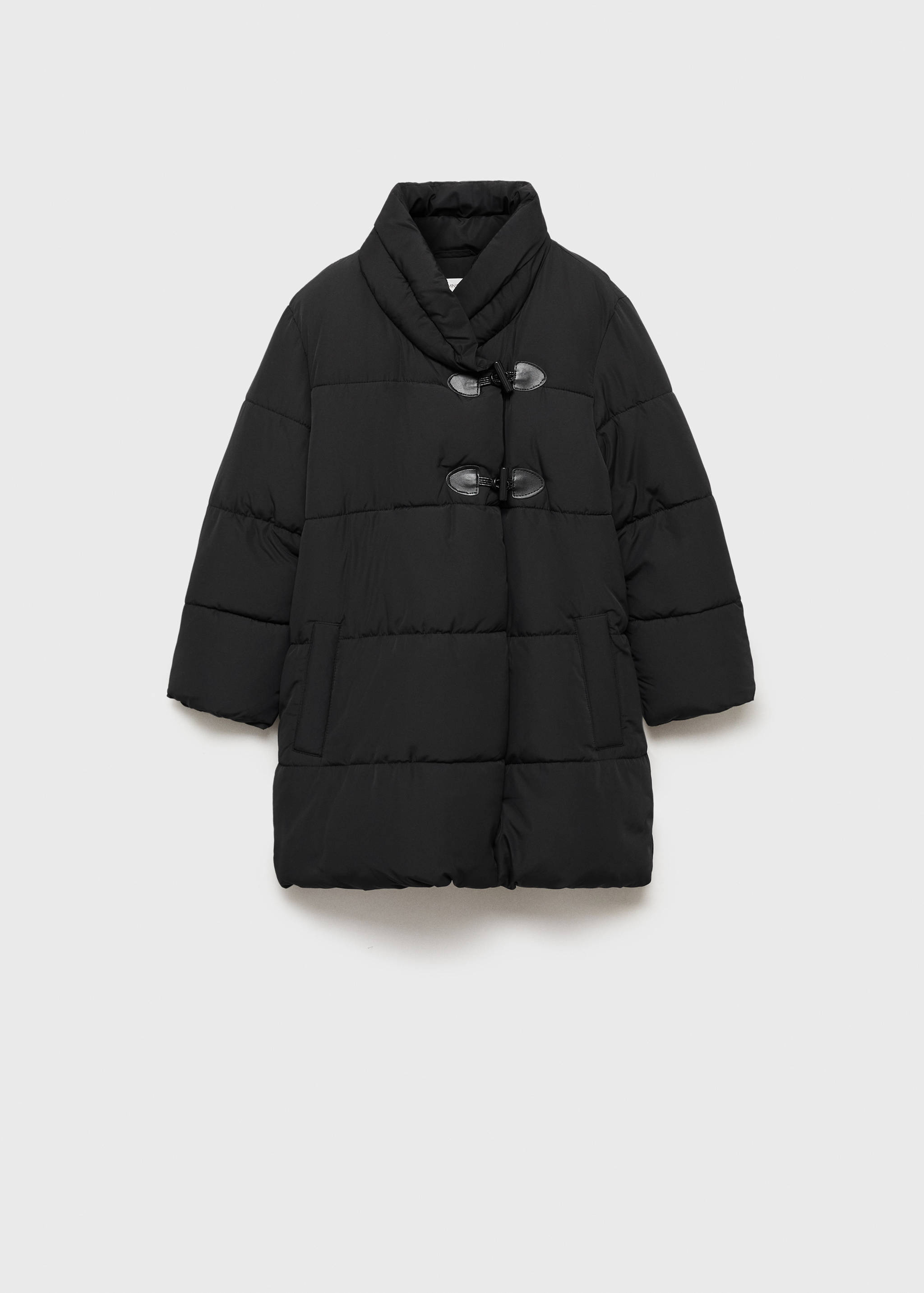 Prošívaný anorak na knoflíky - Zboží bez modelu