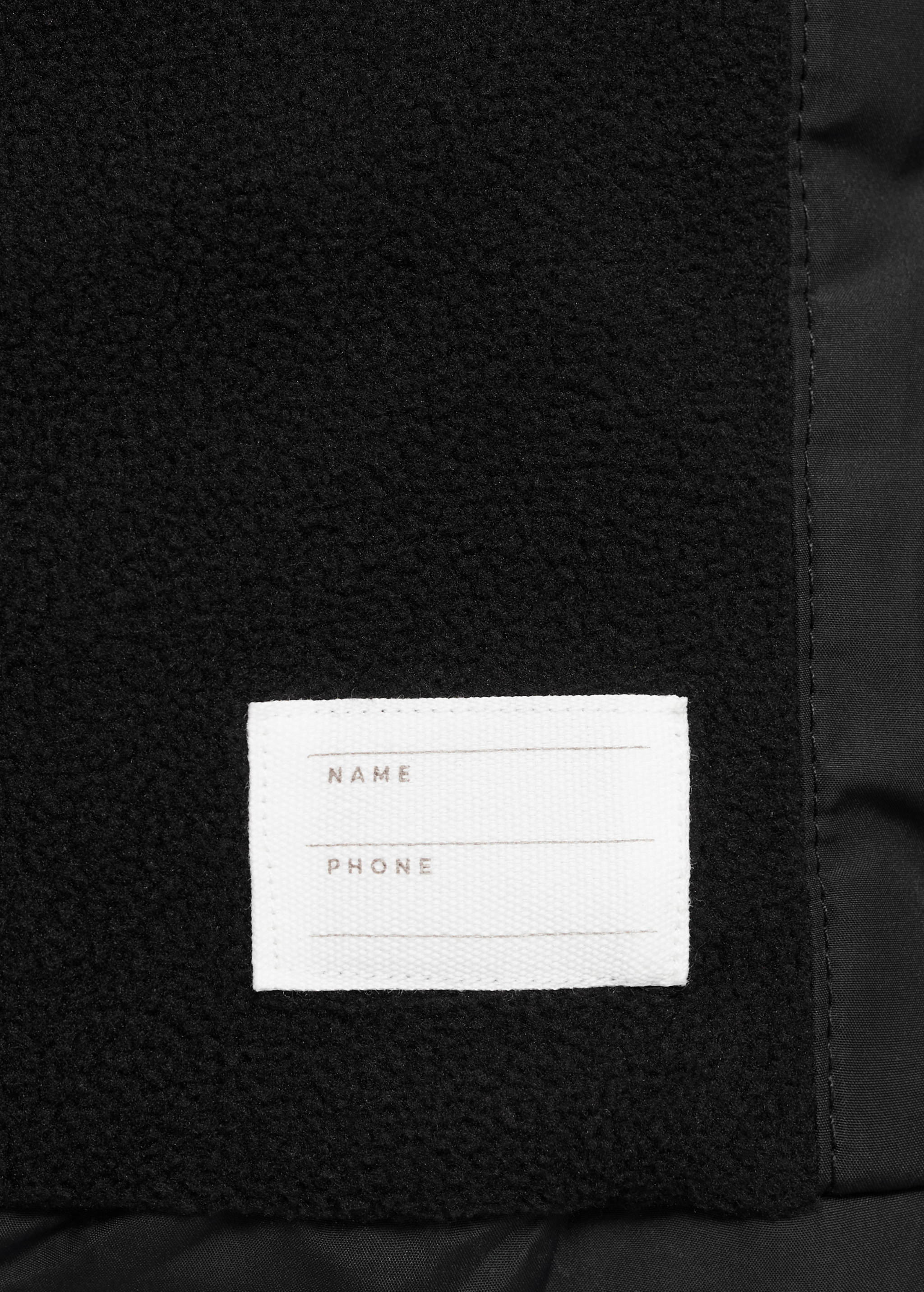 Prošívaný anorak na knoflíky - Detail zboží 0