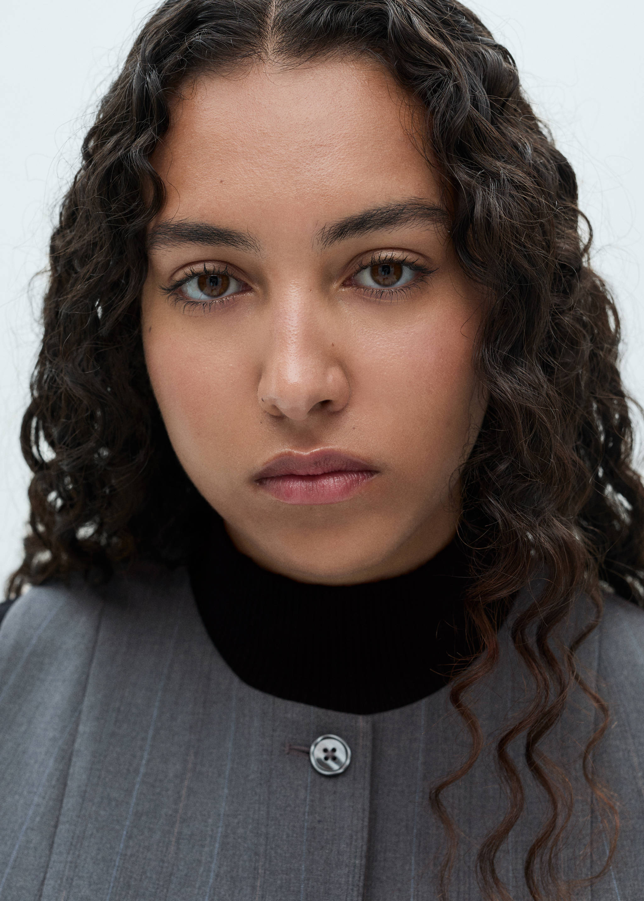 Hajszálcsíkos öltöny mellény - A termék adatai 4