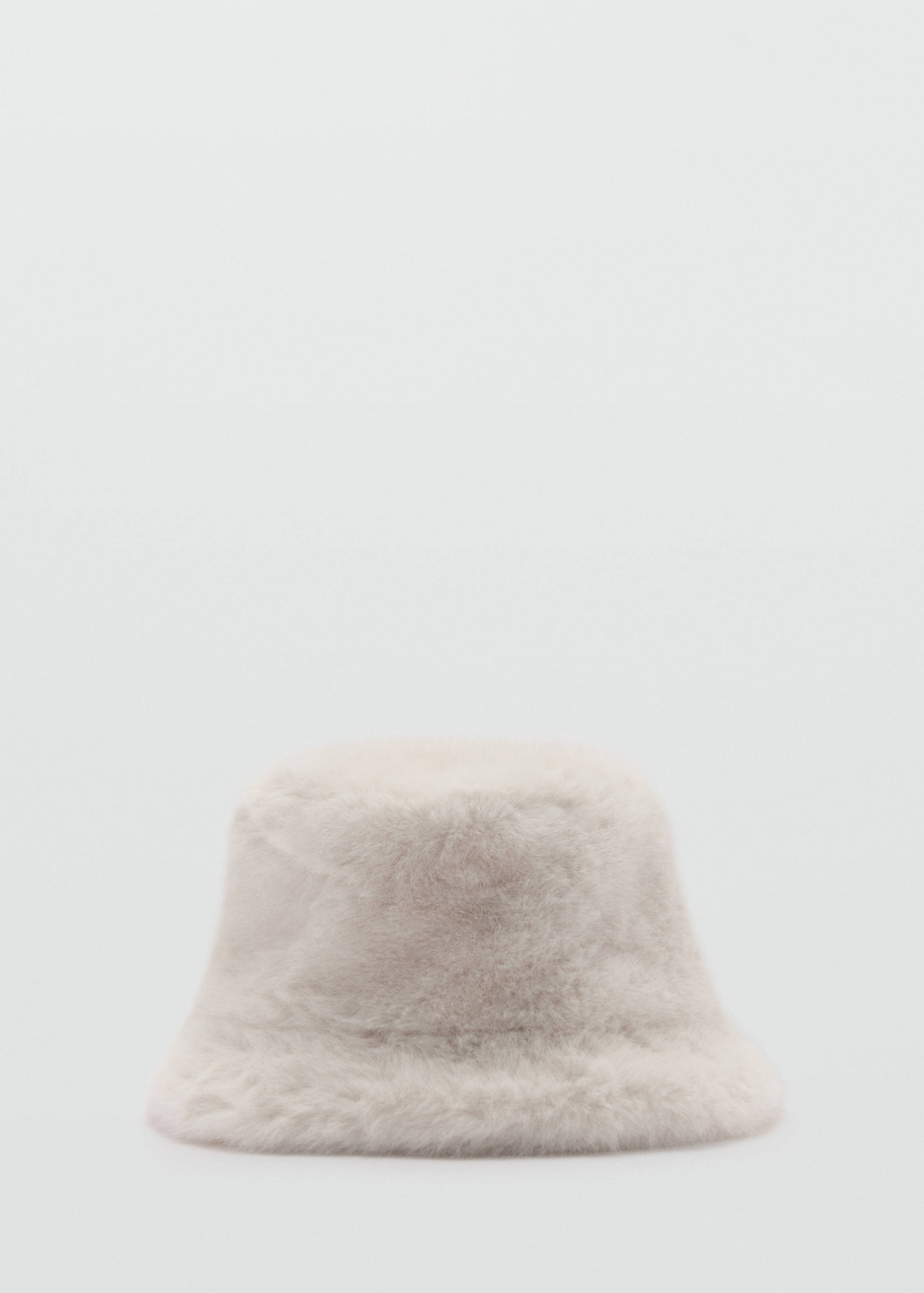Faux-fur bucket hat - Article without model