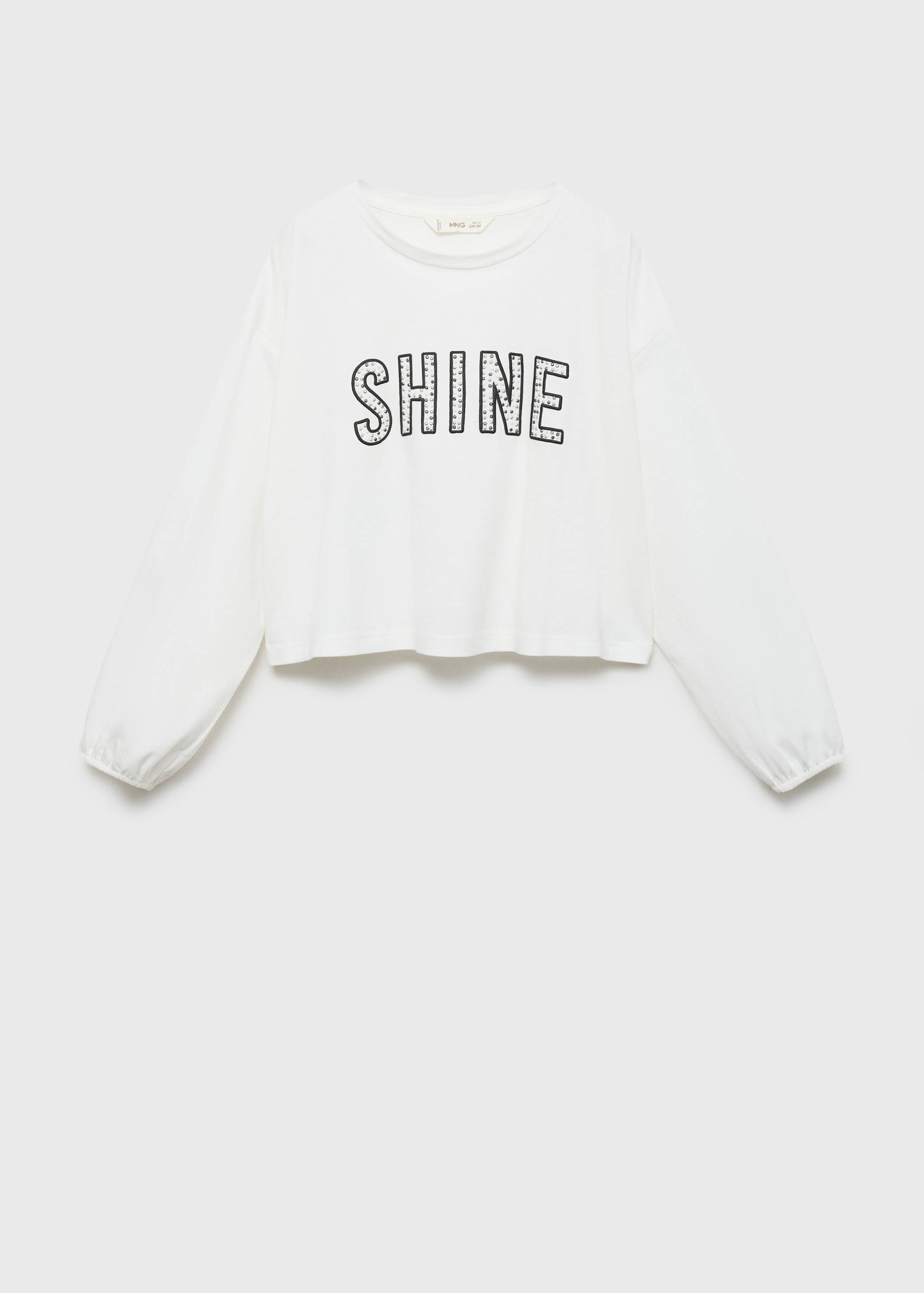 Bead detail T-shirt - Article without model