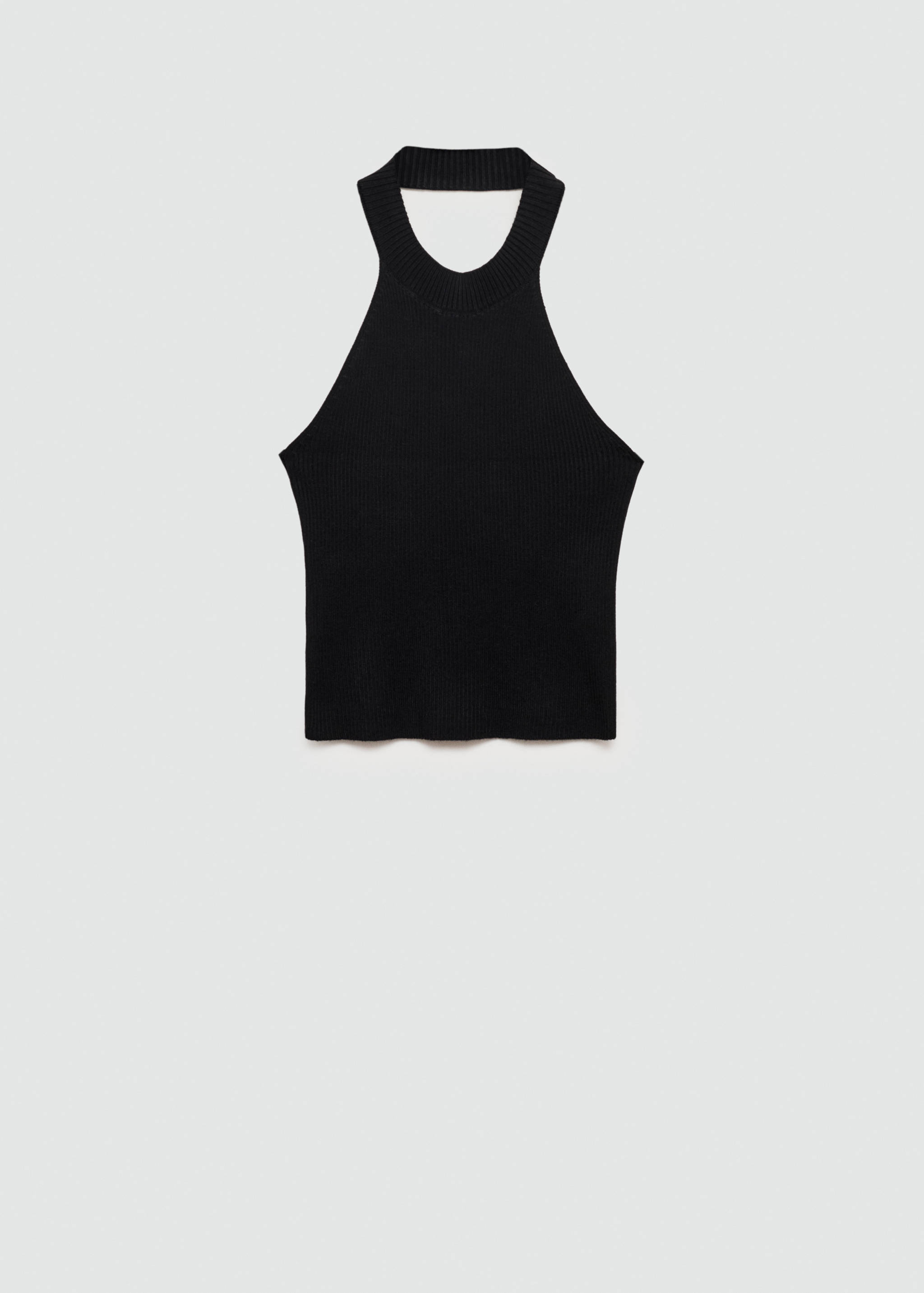 Top halter punto - Artículo sin modelo