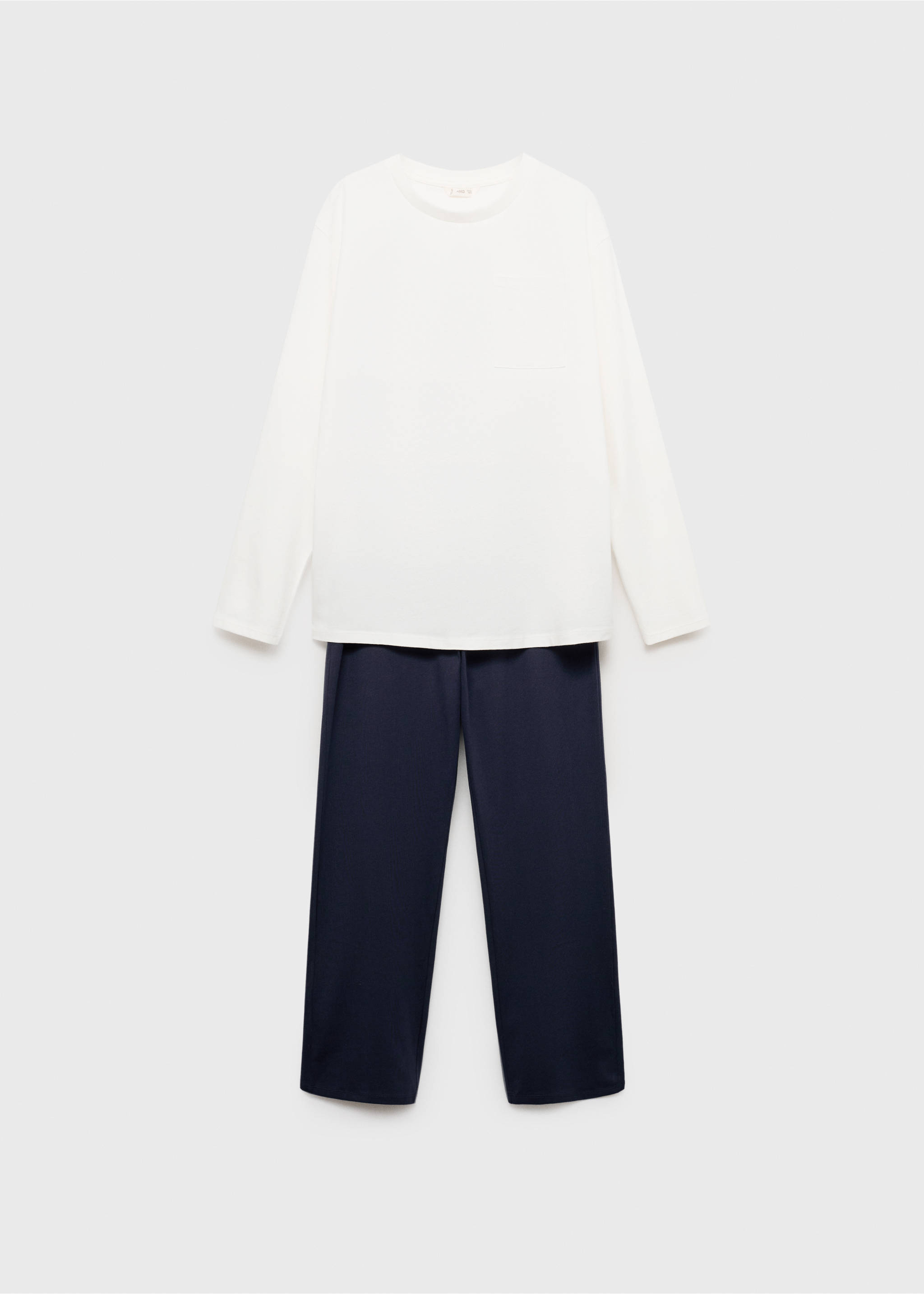 Pack pijama llarg - Article sense model, Blau marí fosc. Ref: 77036741-00.