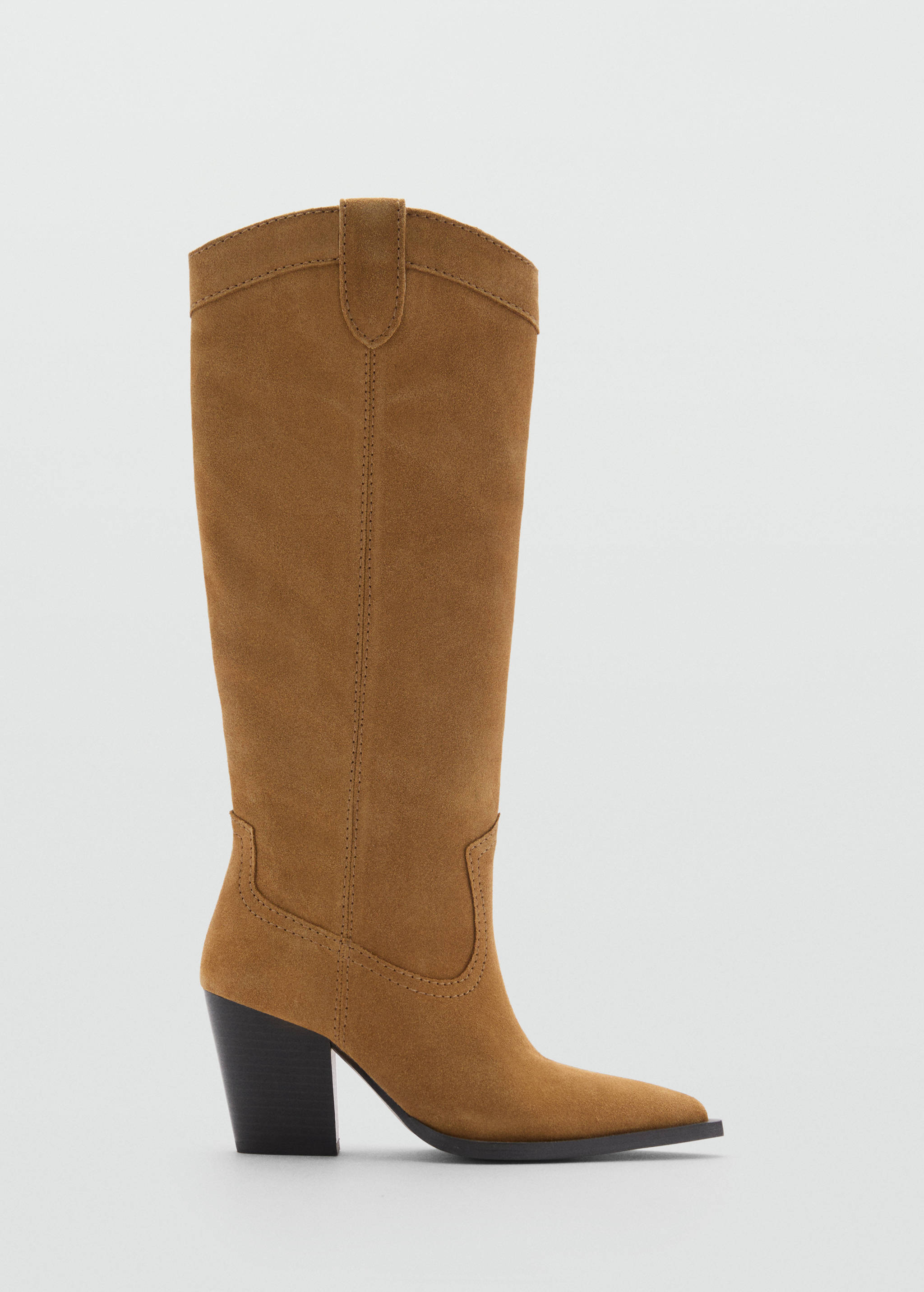 Bottes cow-boy suède - Article sans modèle