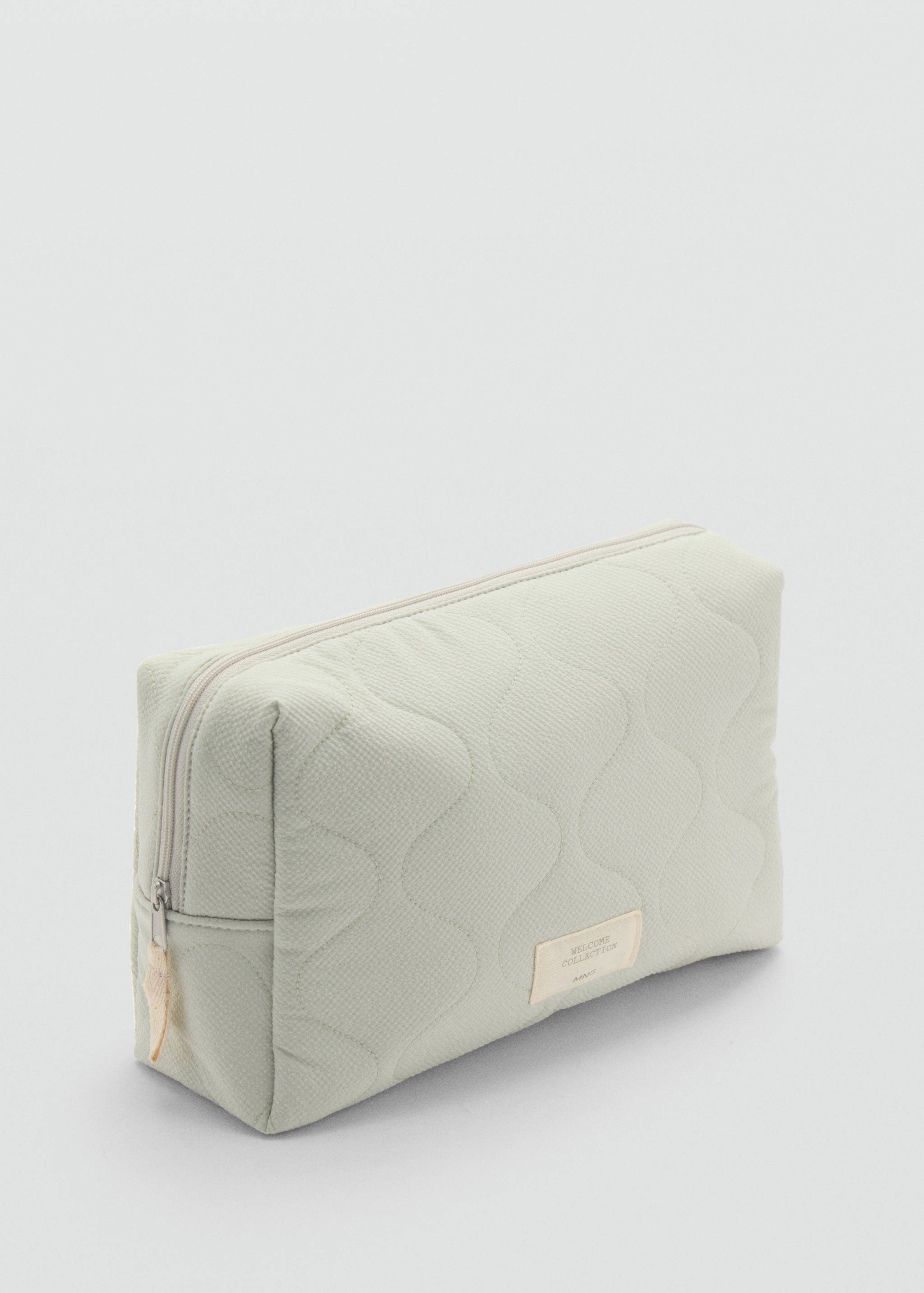 Quilted cosmetic bag - Medium plane