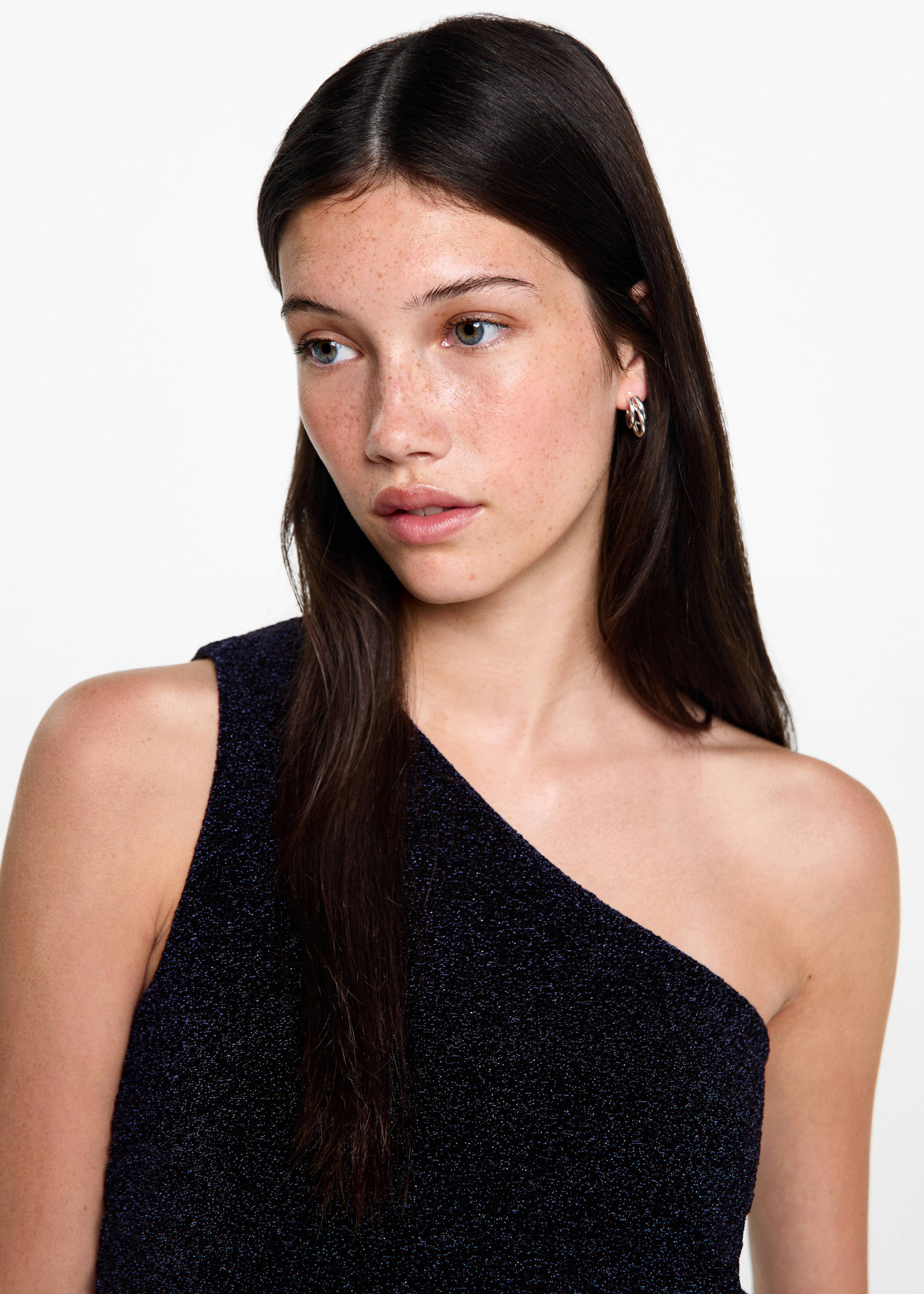 Lurexový asymetrický top - Detail zboží 1