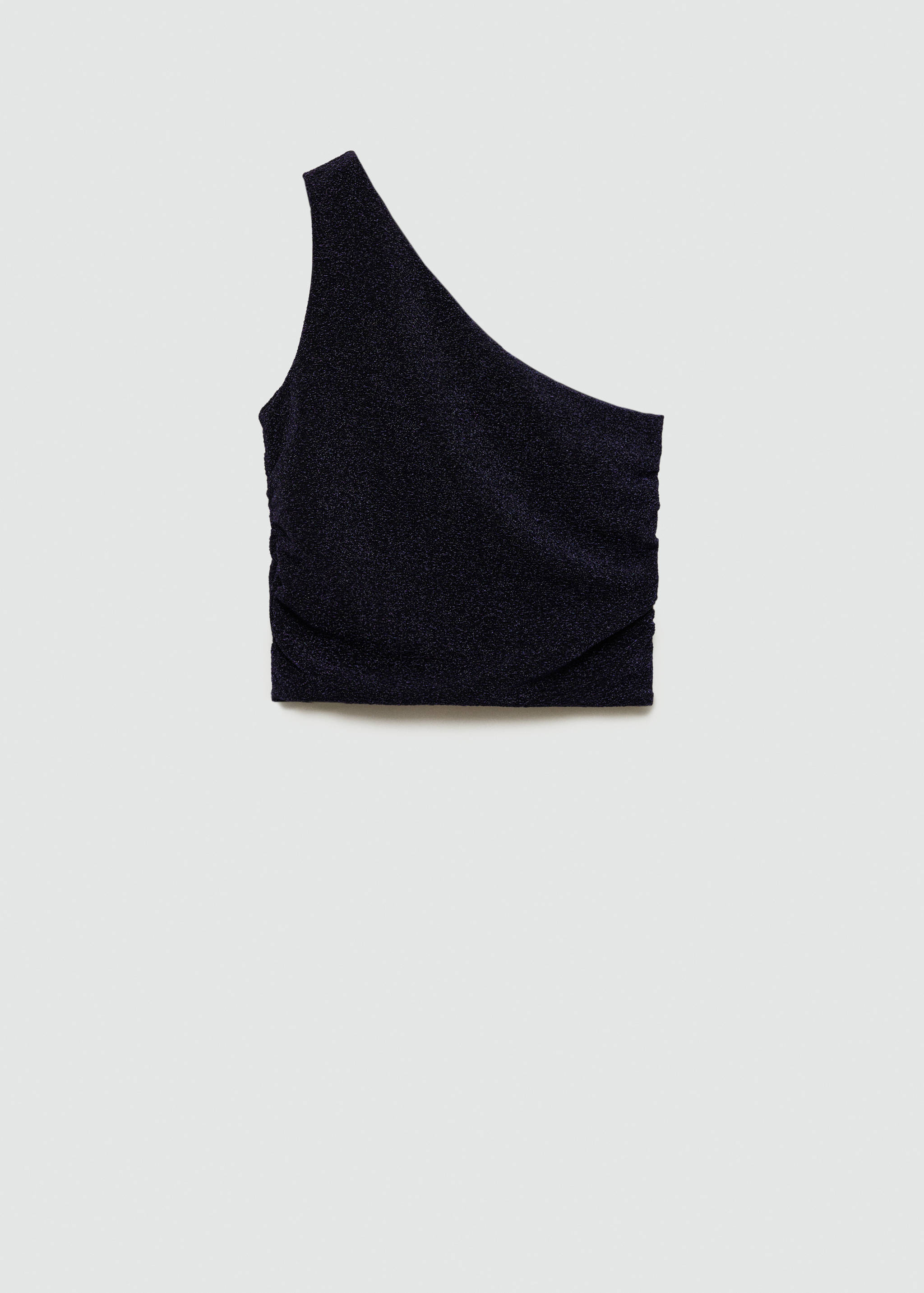 Top asymétrique Lurex - Article sans modèle