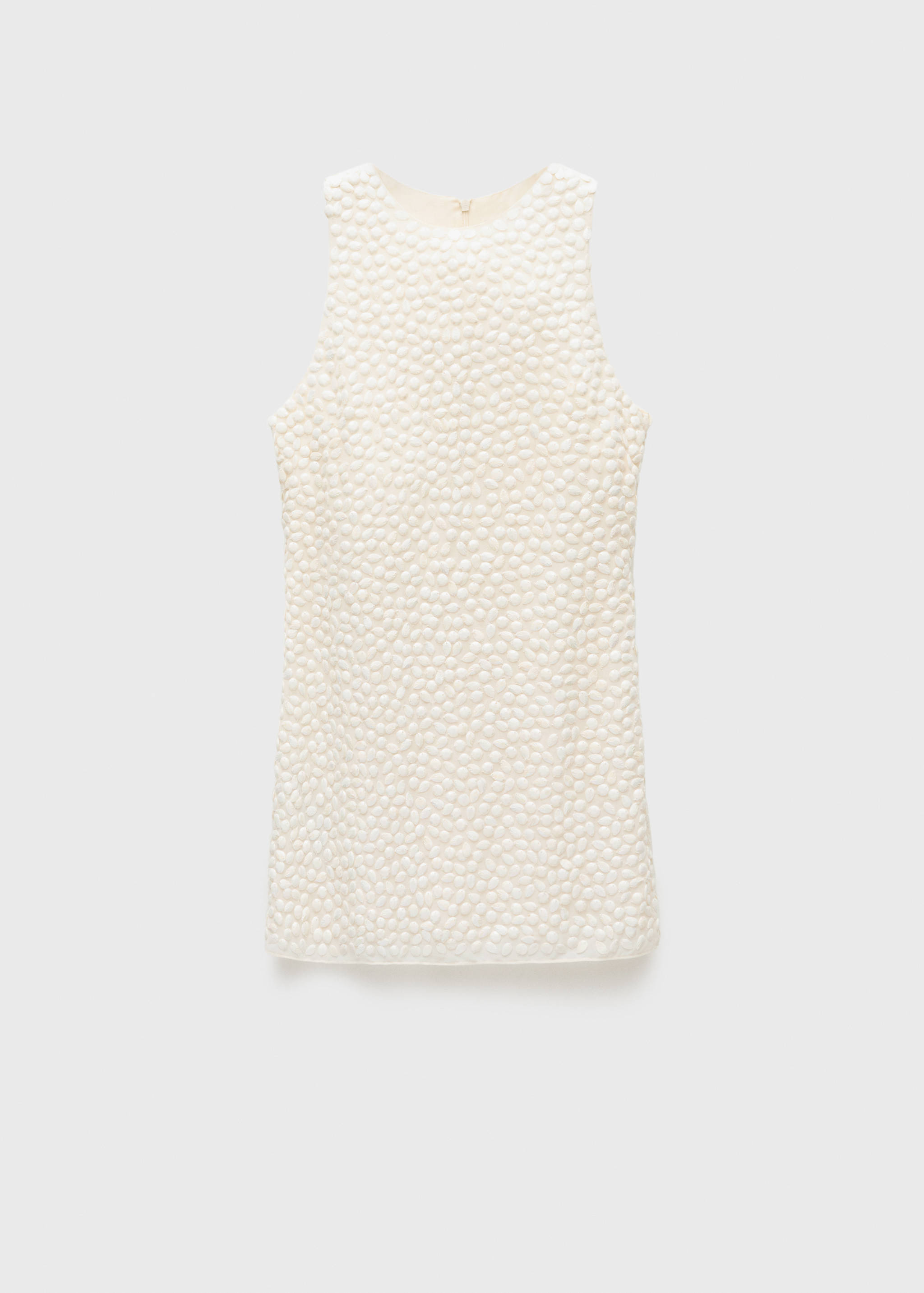 Vestido curto com contas - Artigo sem modelo