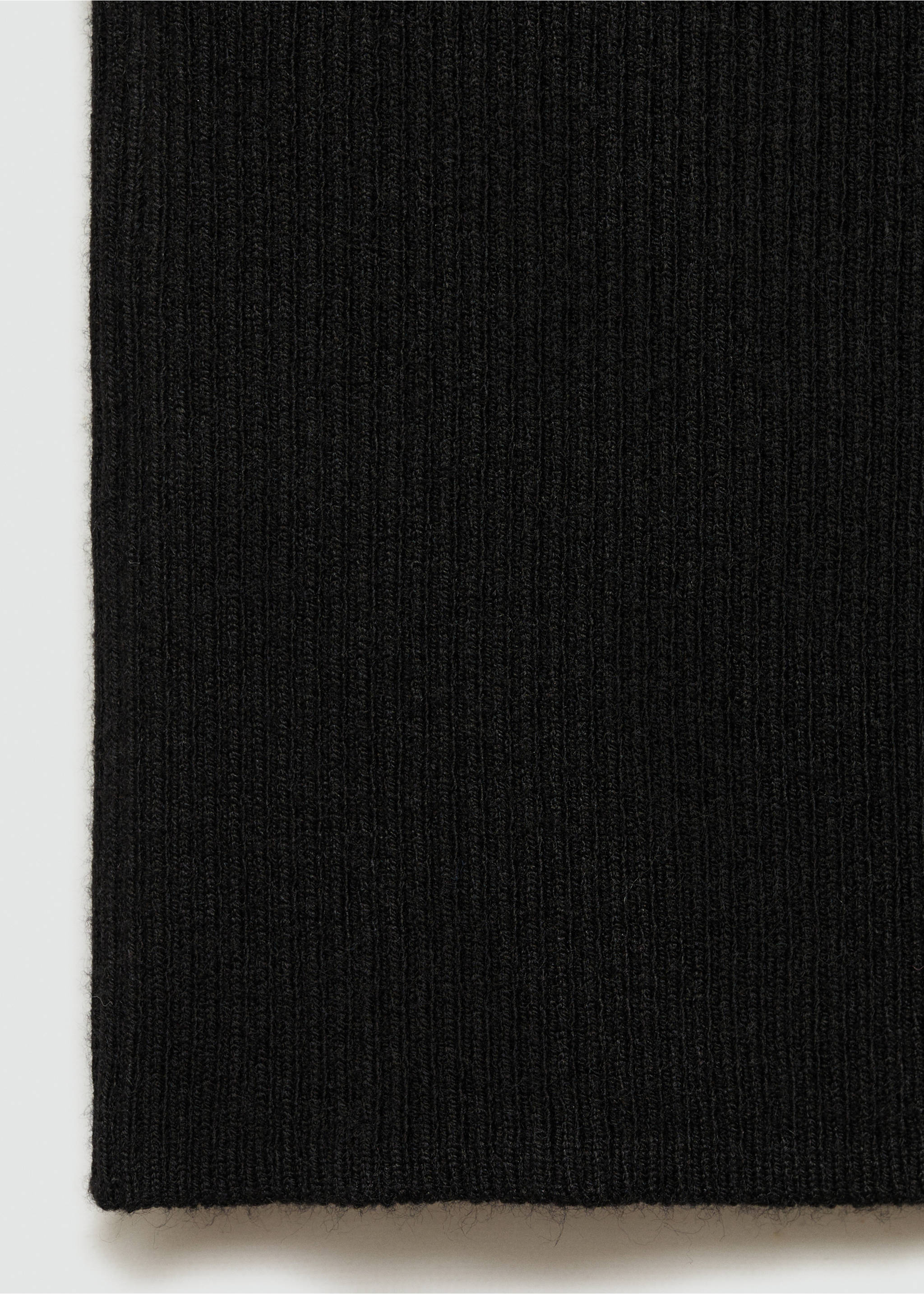 Asymmetrisches Top in Unifarben - Detail des Artikels 0, Schwarz. Ref: 77036765-00.