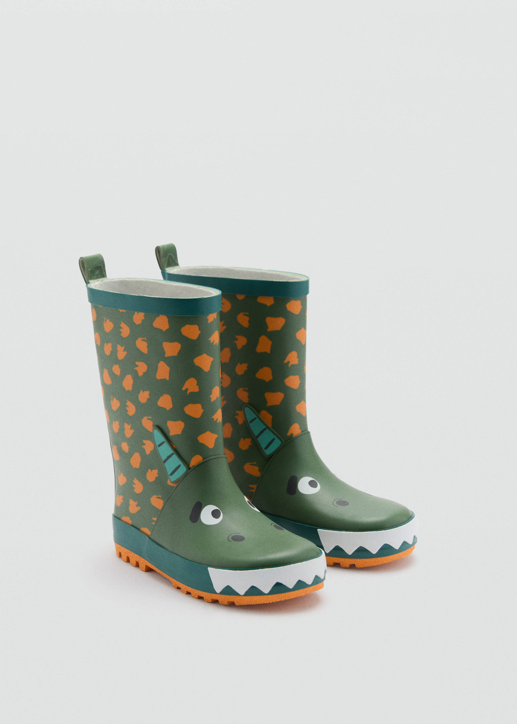 Bottes de pluie crocodile - Plan moyen