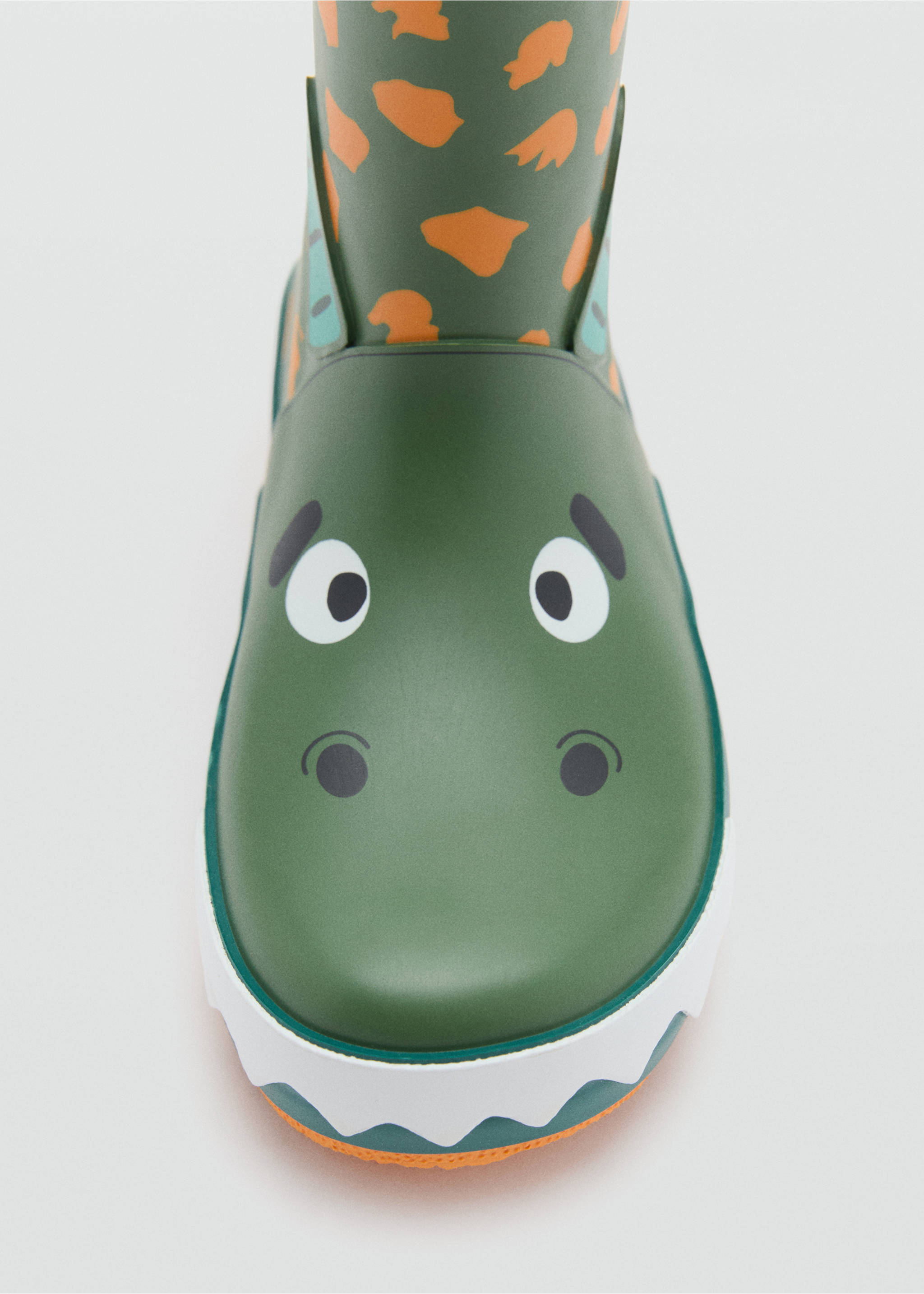 Bottes de pluie crocodile - Détail de l'article 1, Vert. Ref: 77037117-00.