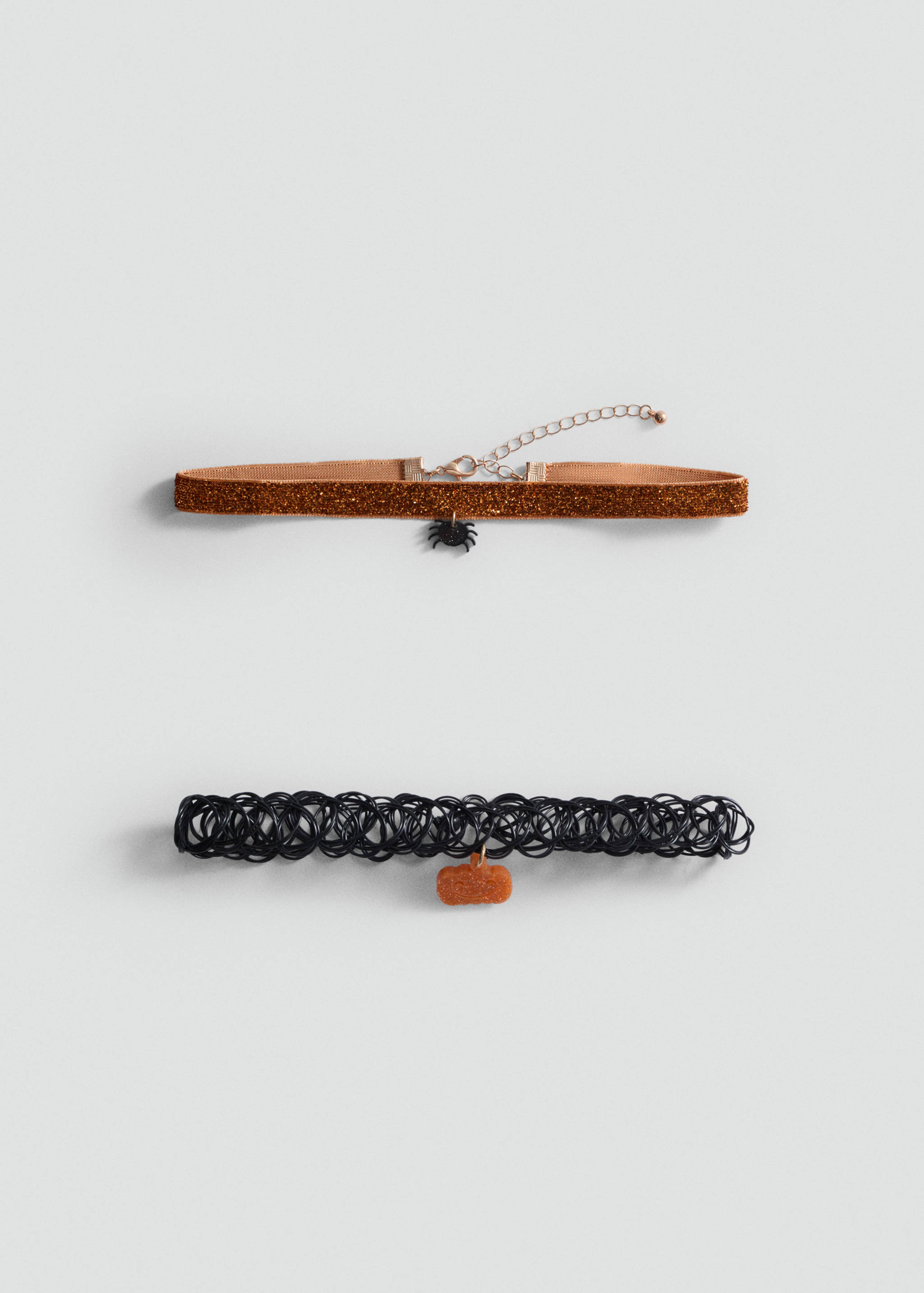 2-pack chokers Halloween - Artikel utan modell