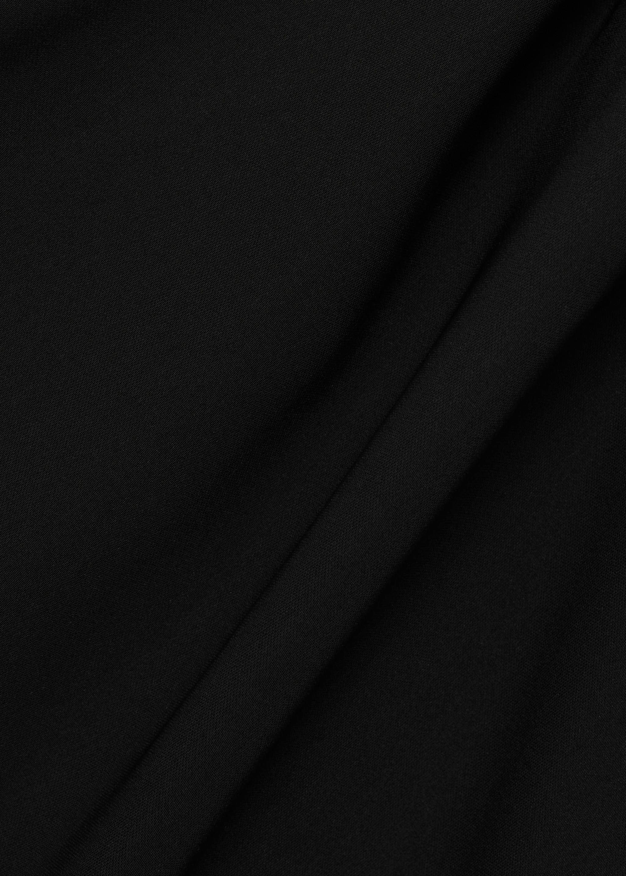 Asymmetrical dress with belt - Details of the article 8