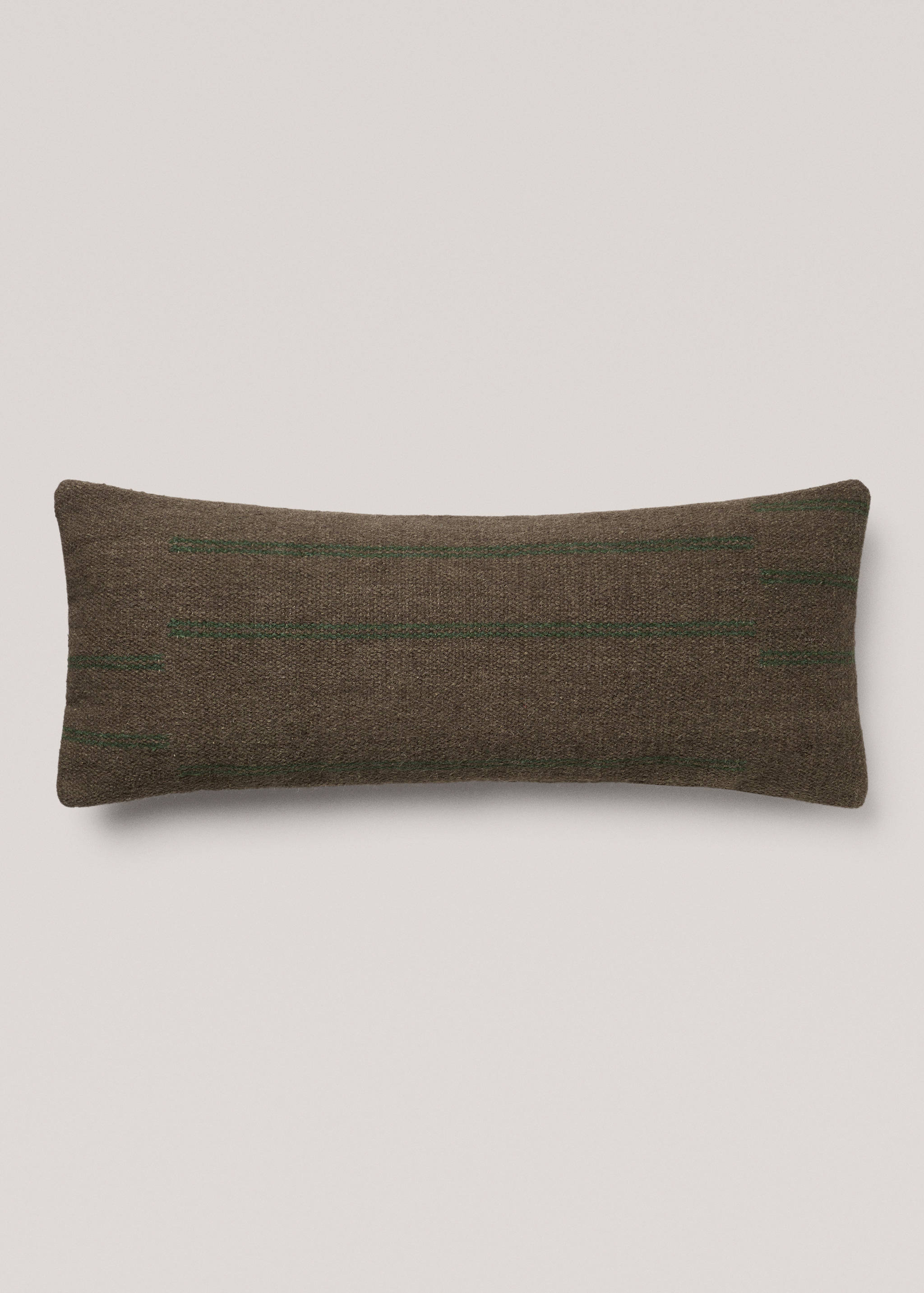 Wool and cotton cushion cover 35x90cm - Article without model