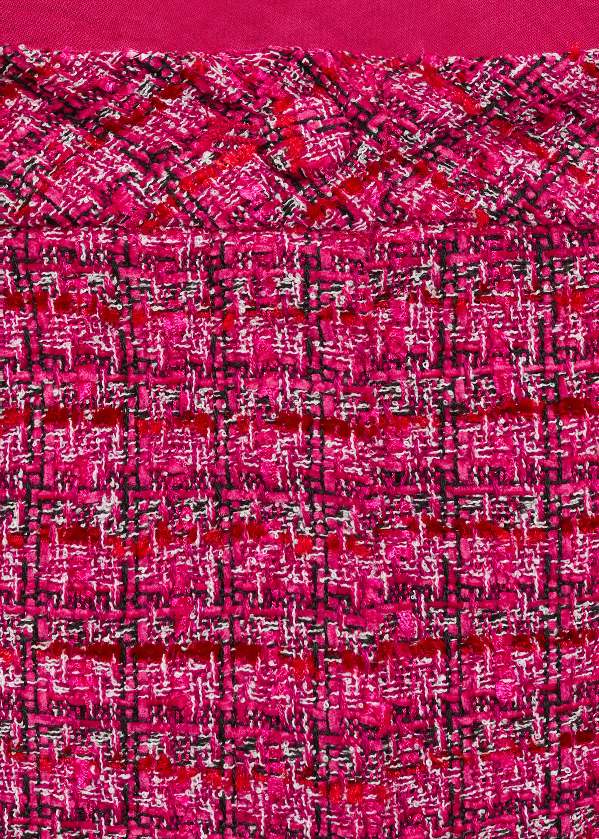 Mid-rise tweed shorts - Details of the article 8