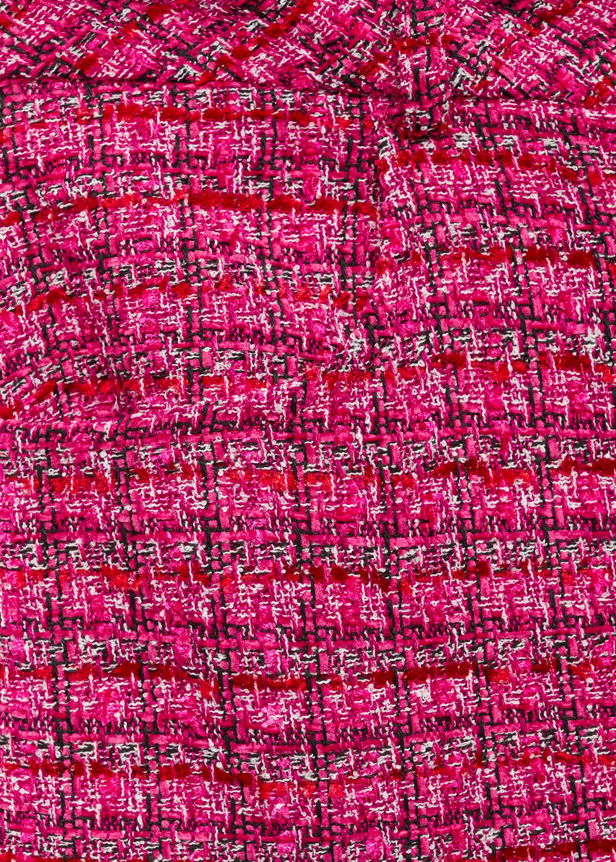 Mid-rise tweed shorts - Details of the article 0