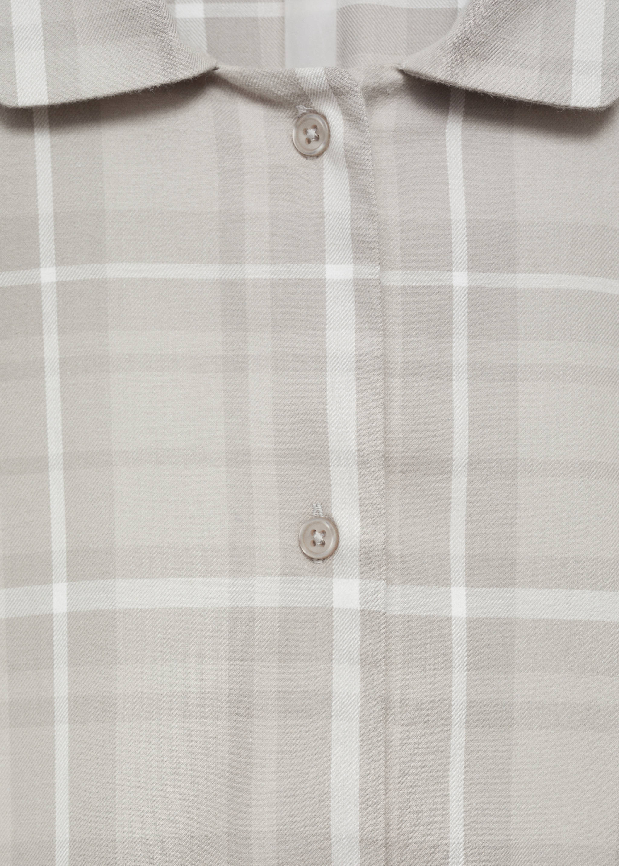 Camicia pigiama flanella quadri - Dettaglio dell'articolo 8